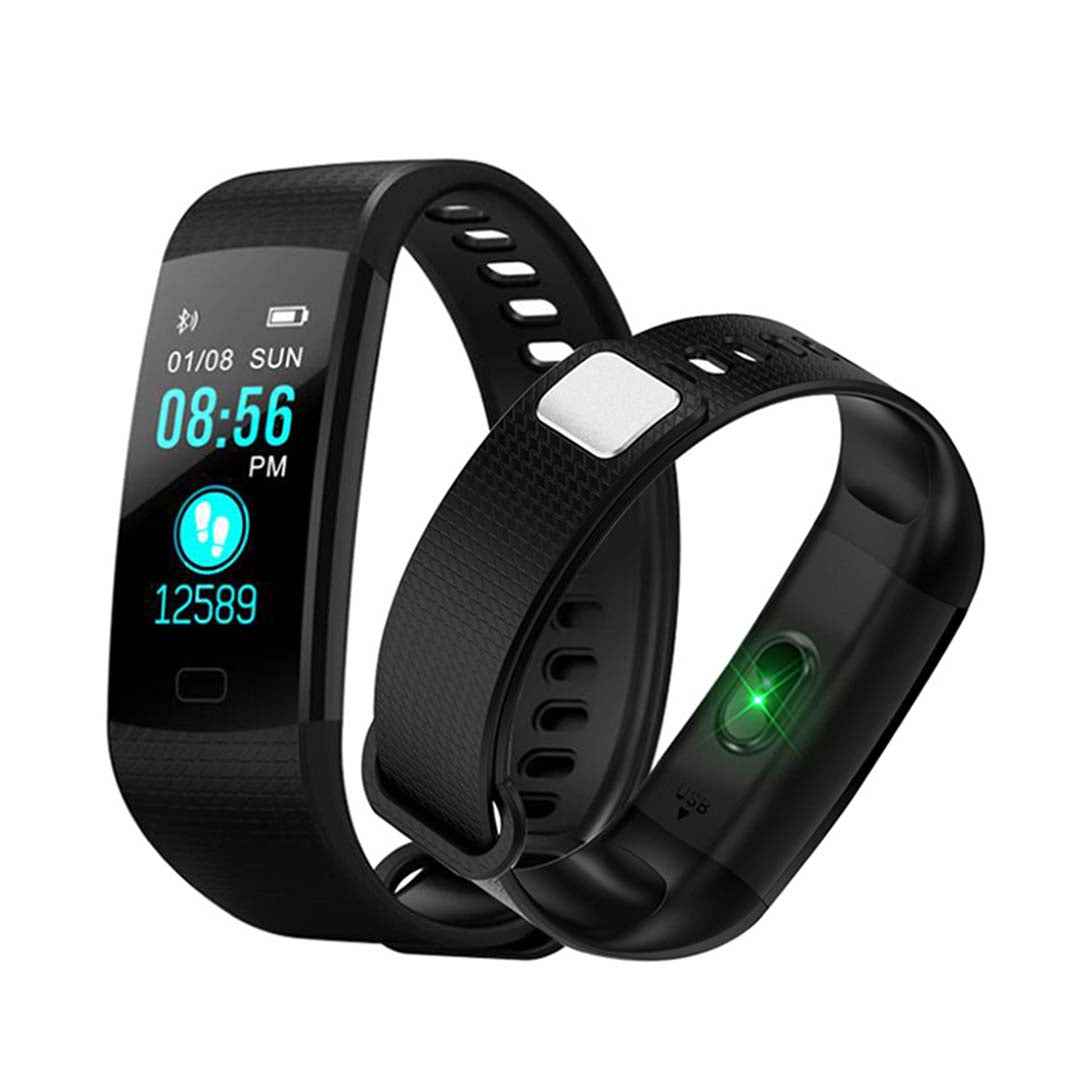 NNEAGS 2X Sport Smart Watch Health Fitness Wrist Band Bracelet Activity Tracker Blue