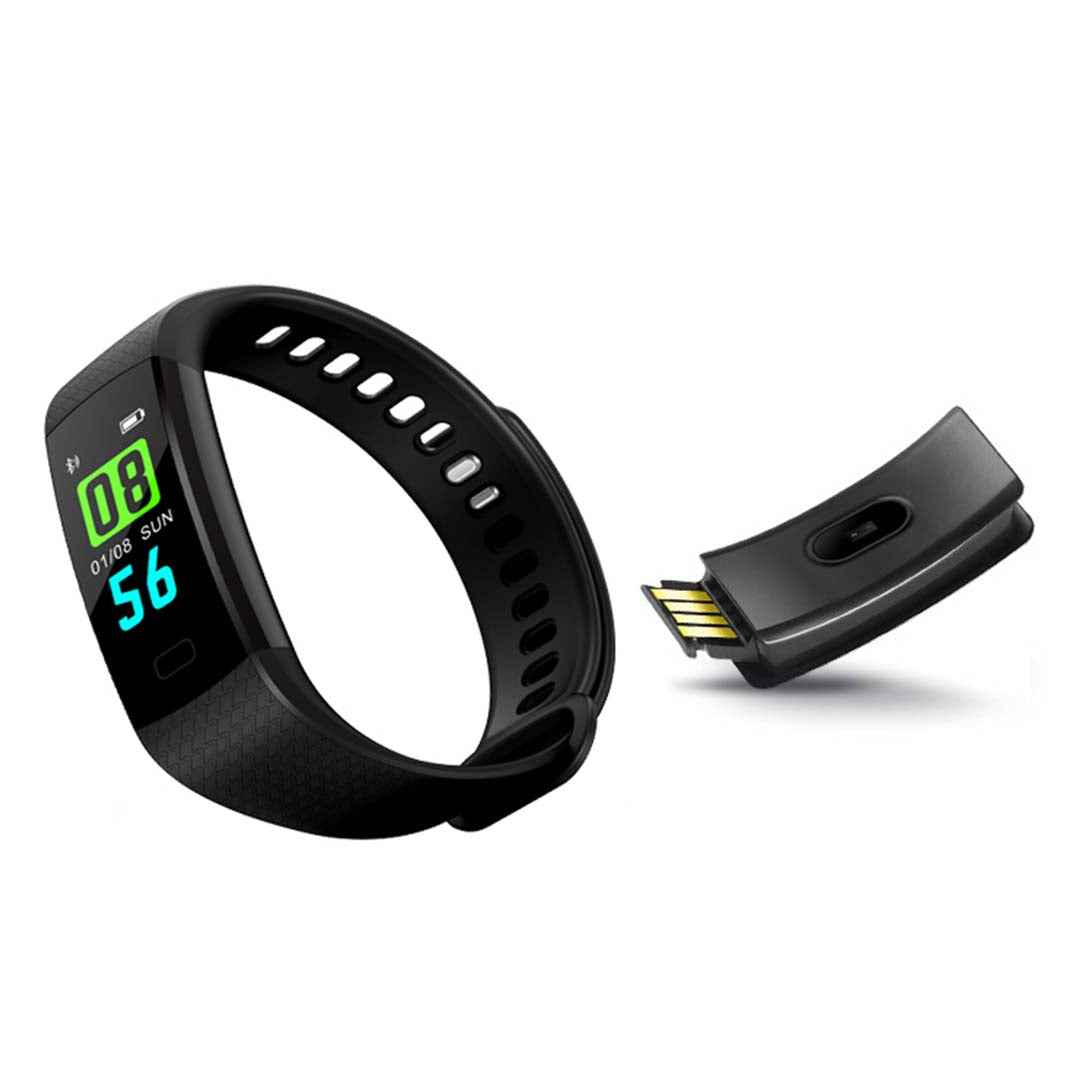 NNEAGS 2X Sport Smart Watch Health Fitness Wrist Band Bracelet Activity Tracker Blue