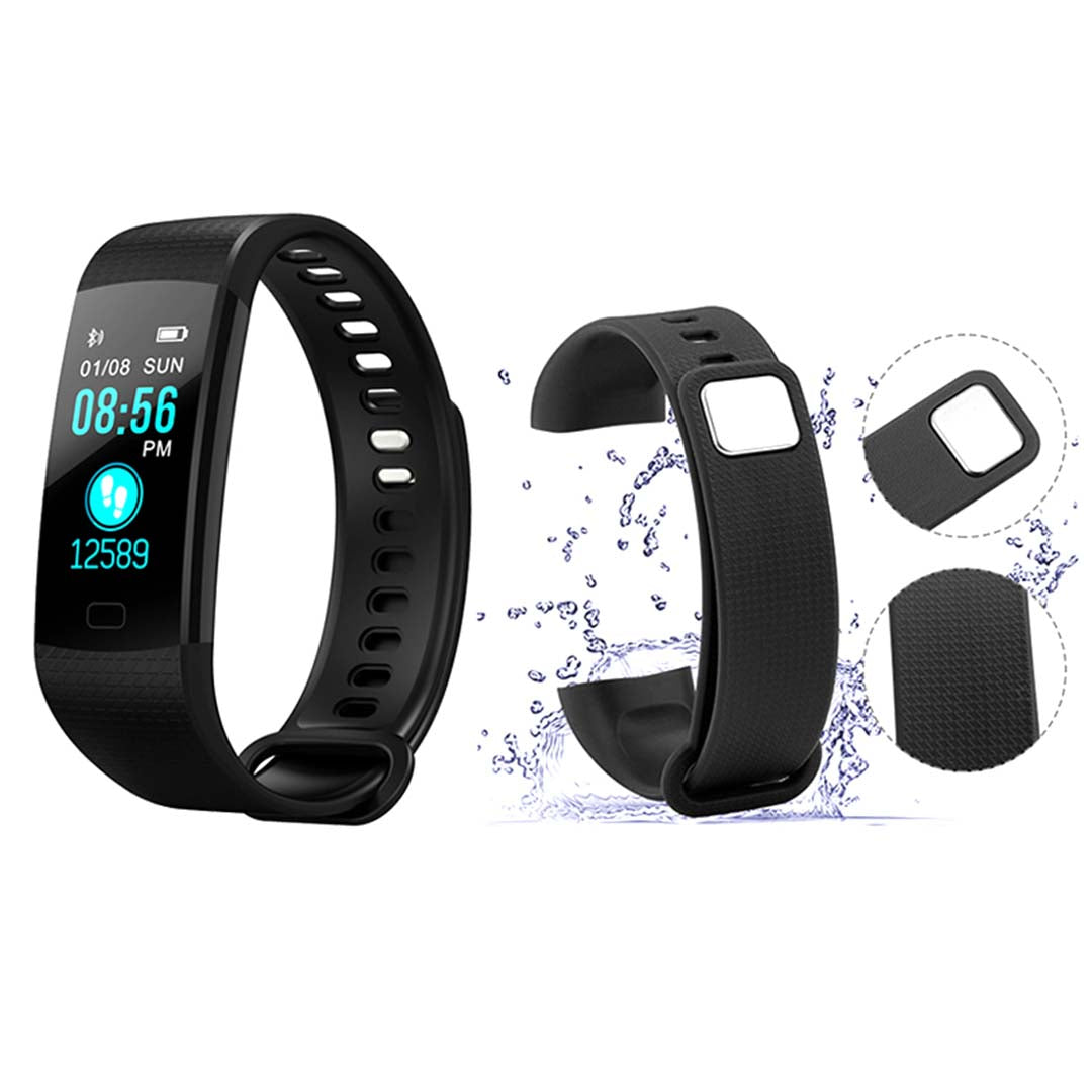 NNEAGS Sport Smart Watch Health Fitness Wrist Band Bracelet Activity Tracker Blue - PW PitStop