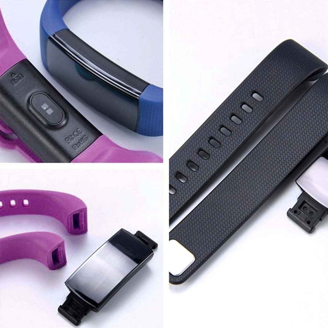 NNEAGS Sport Smart Watch Health Fitness Wrist Band Bracelet Activity Tracker Red