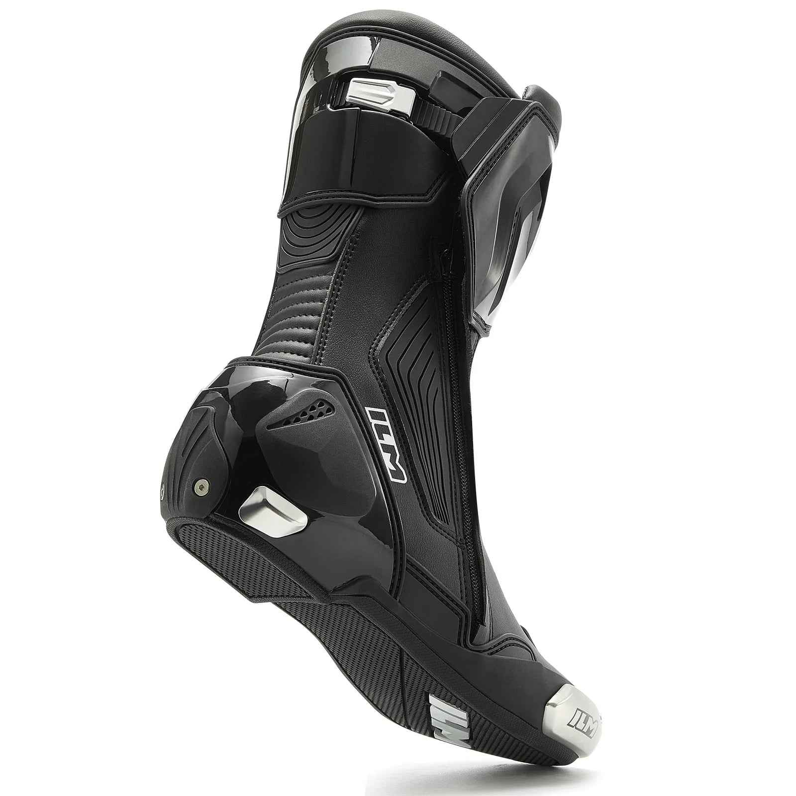 ILM Motorcycle Racing Boots Enhanced Ventilation Anti Slip Street Riding Sport Footwear CE Protective Gear Model BRC1