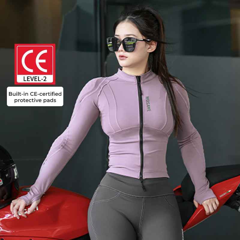 WOSAWE™ Motorcycle Slim Fit Jacket for Women