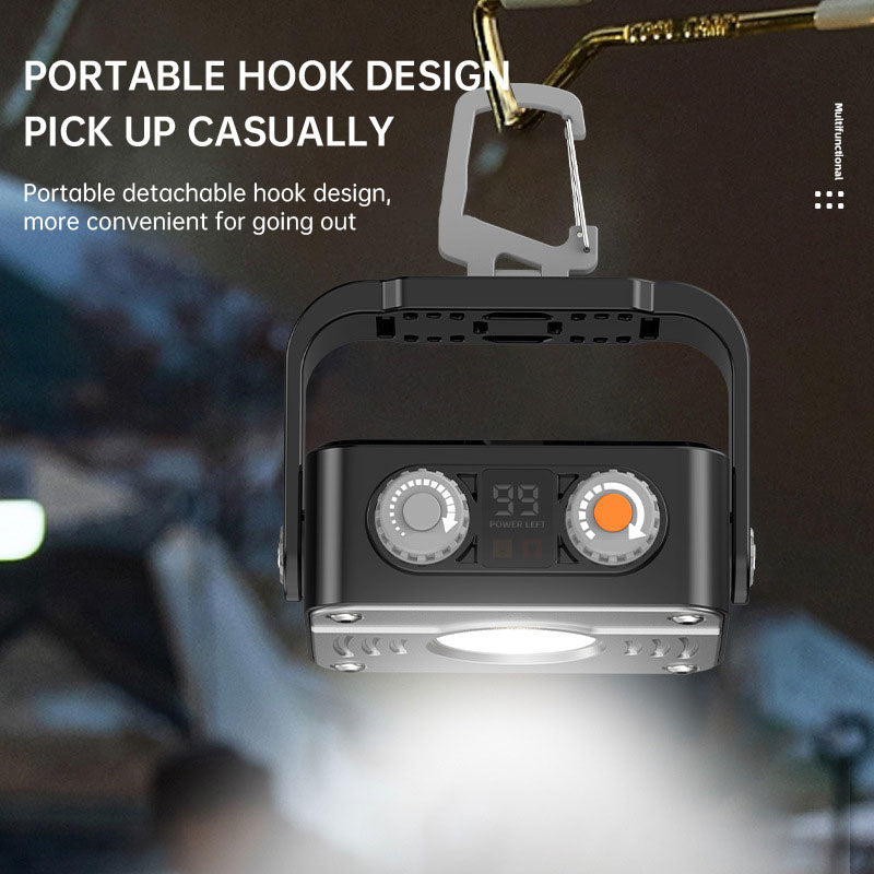 New LED multifunctional camp lights Infinitely dimming tent lights Camping lights Auto repair strong light Emergency light - PW PitStop