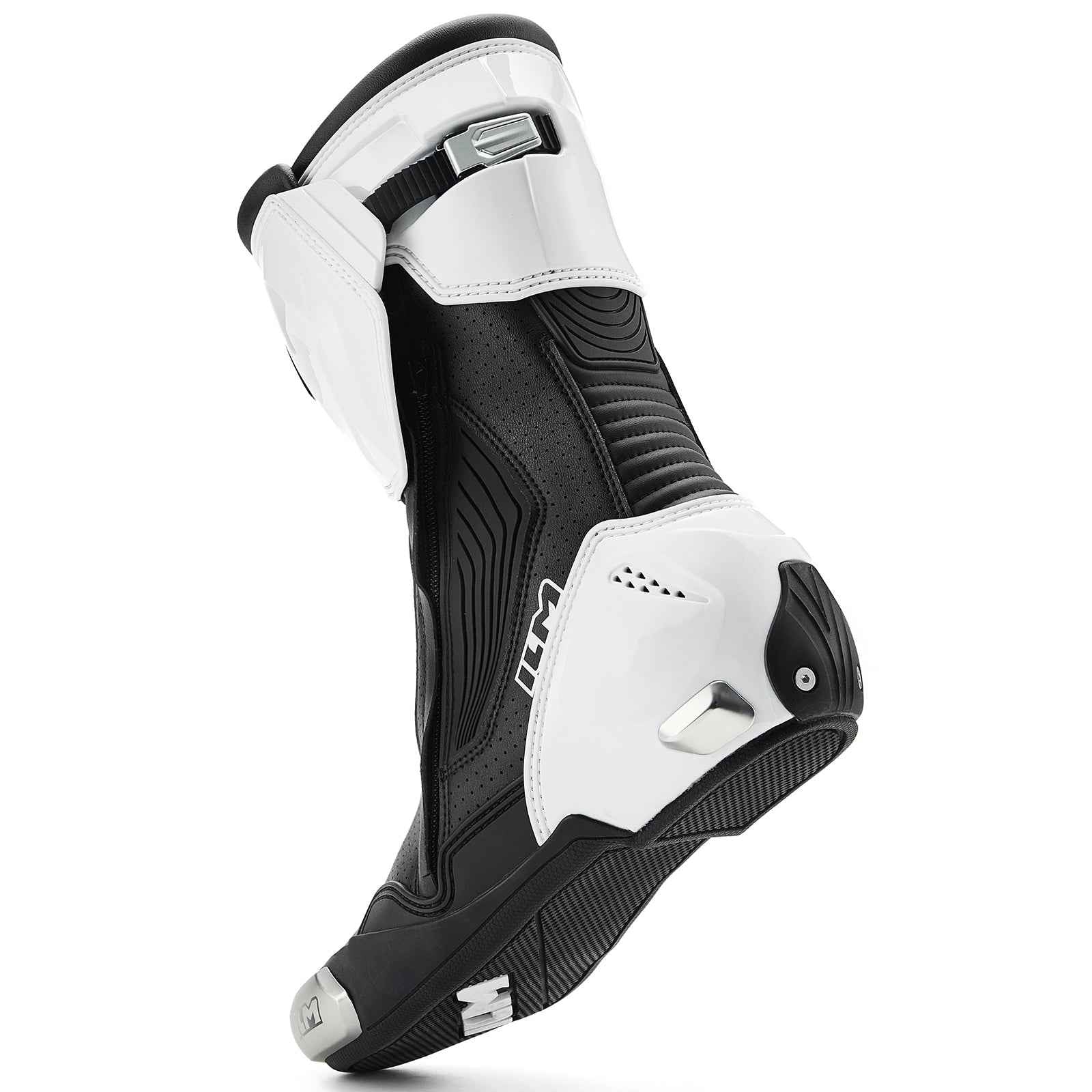 ILM Motorcycle Racing Boots Enhanced Ventilation Anti Slip Street Riding Sport Footwear CE Protective Gear Model BRC1