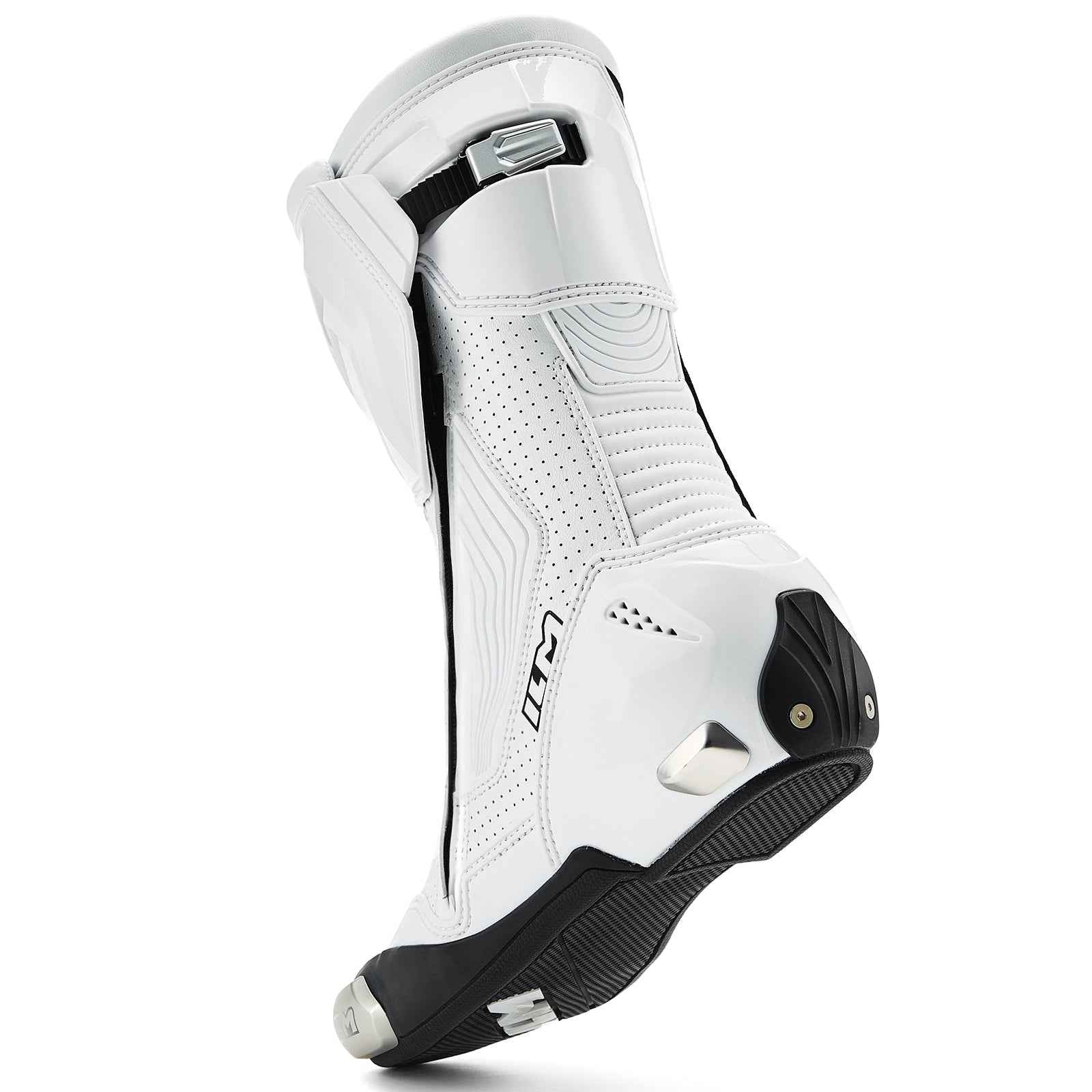 ILM Motorcycle Racing Boots Enhanced Ventilation Anti Slip Street Riding Sport Footwear CE Protective Gear Model BRC1