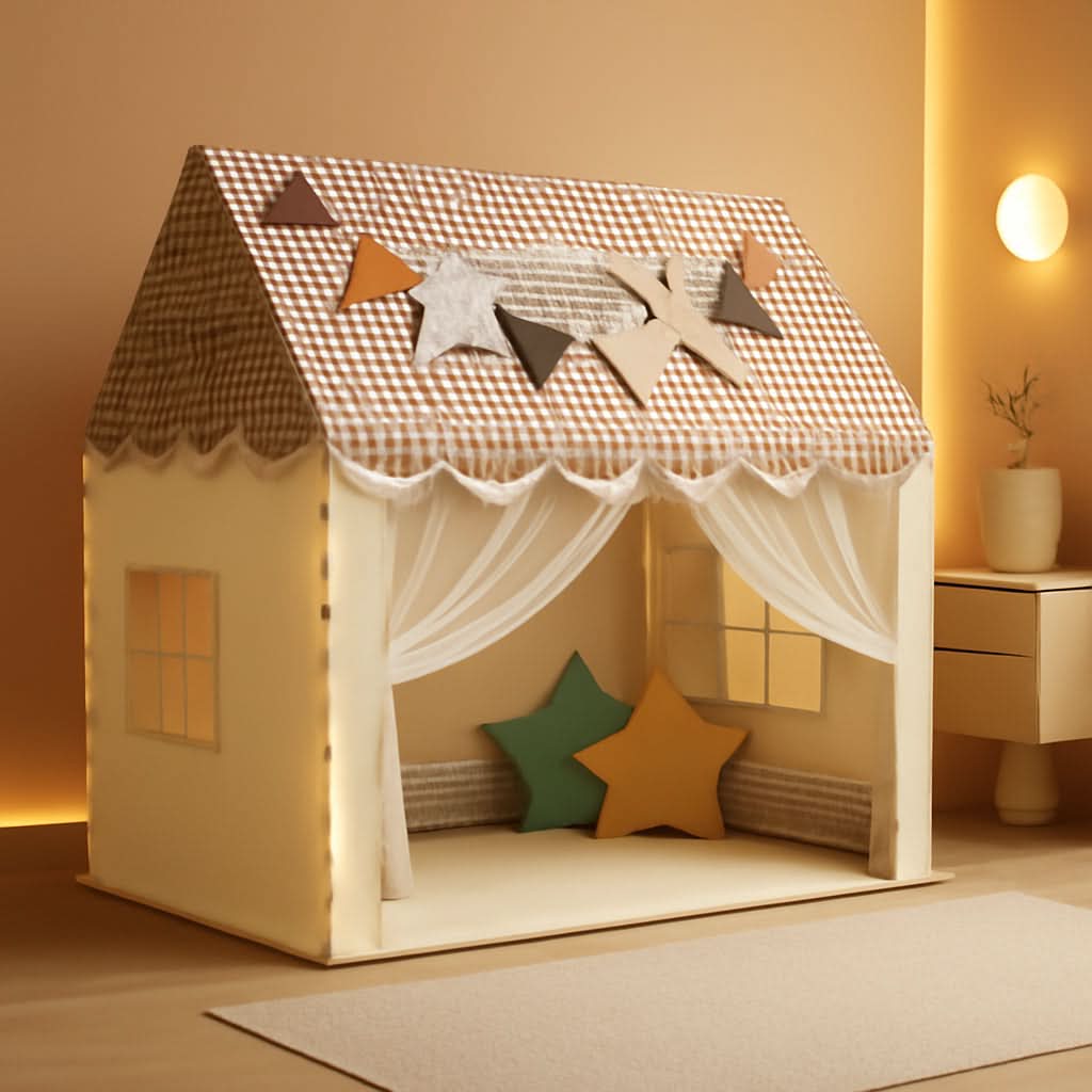 Large 47x40x52 Inches Indoor Outdoor Playhouse Tent