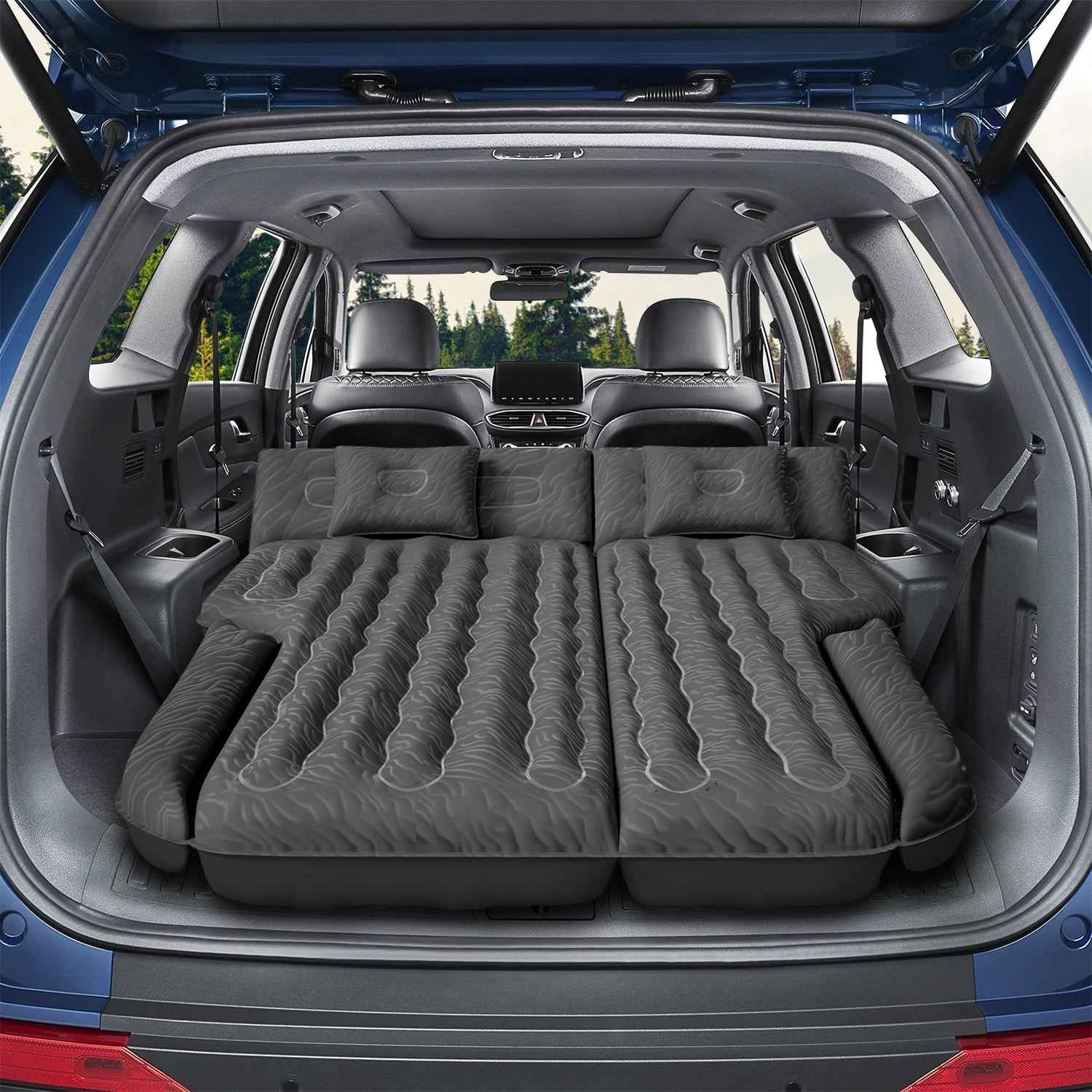 Umbrauto Car Camping SUV Air Mattress 1.0, Black