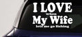 Husband Fishing Decal, Wife Approved Fishing Sticker for Cars & Trucks - PW PitStop