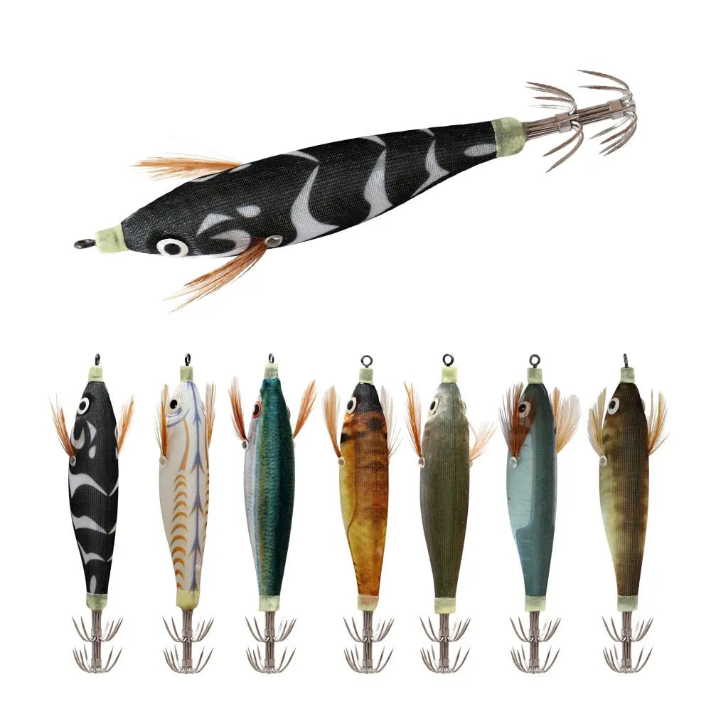 Luminous Wood Shrimp Squid Fishing Lure - PW PitStop
