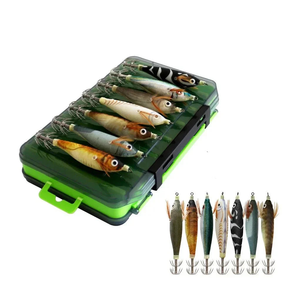 Luminous Wood Shrimp Squid Fishing Lure - PW PitStop