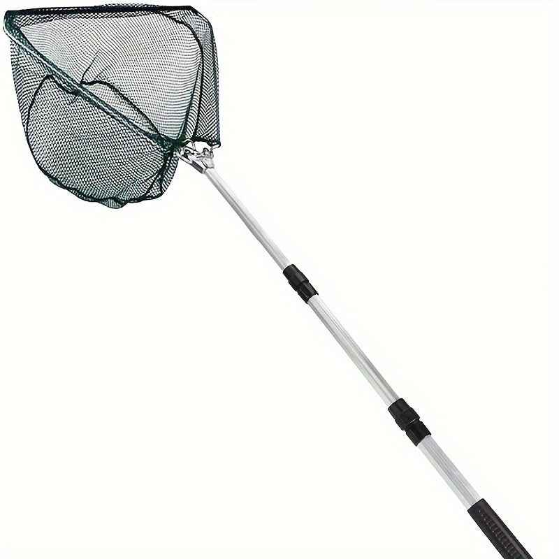 Ultra-Light Foldable Fishing Net with Telescopic Handle