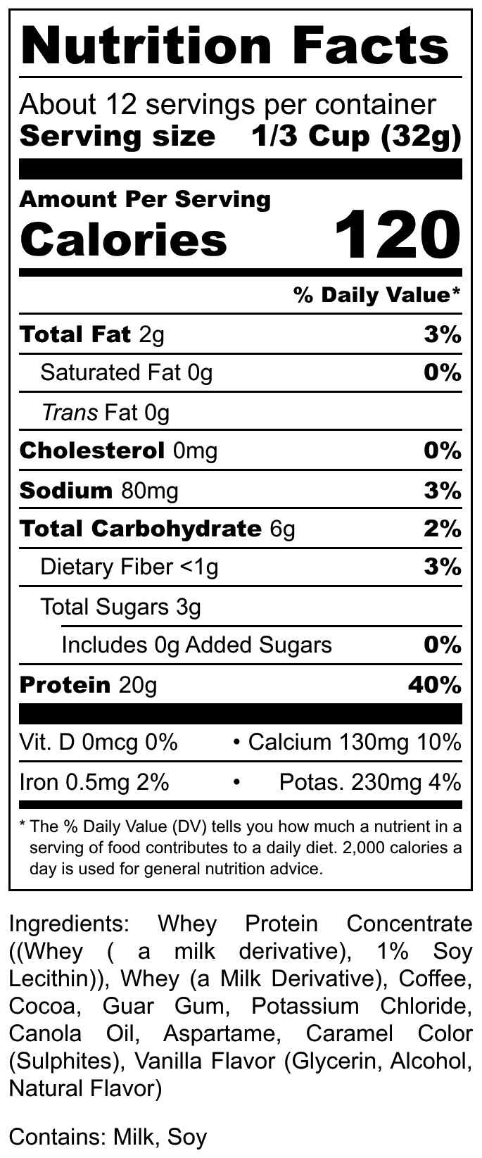 Hi-West Cafe Mocha Protein Shake - PW PitStop