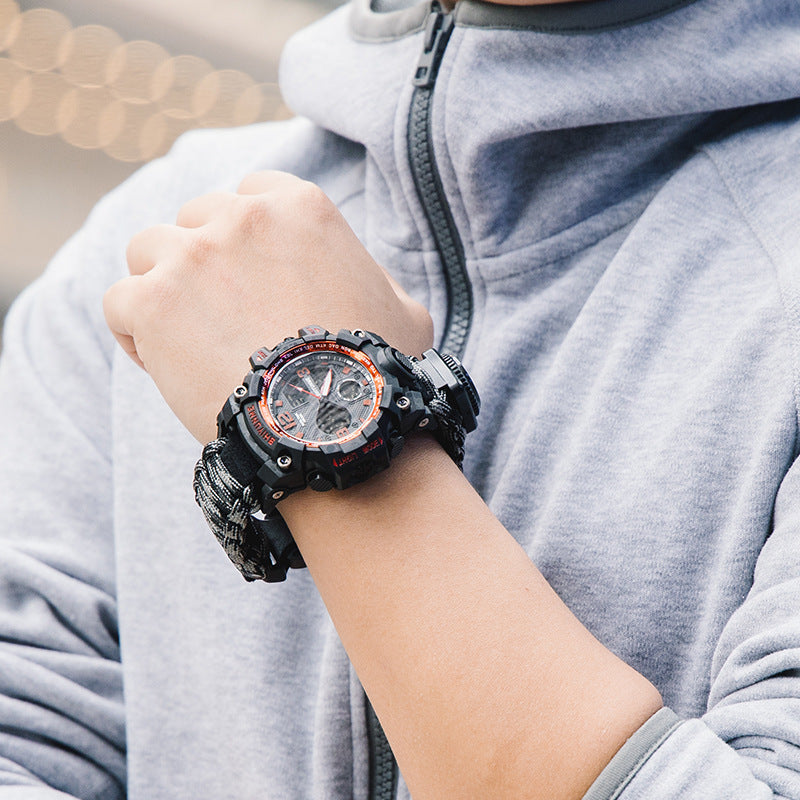 Survival Men Sports Watch With Outdoor Compass In Top Luxury Brand G Style Military Digital Watches Waterproof 50M relogio masculino - PW PitStop