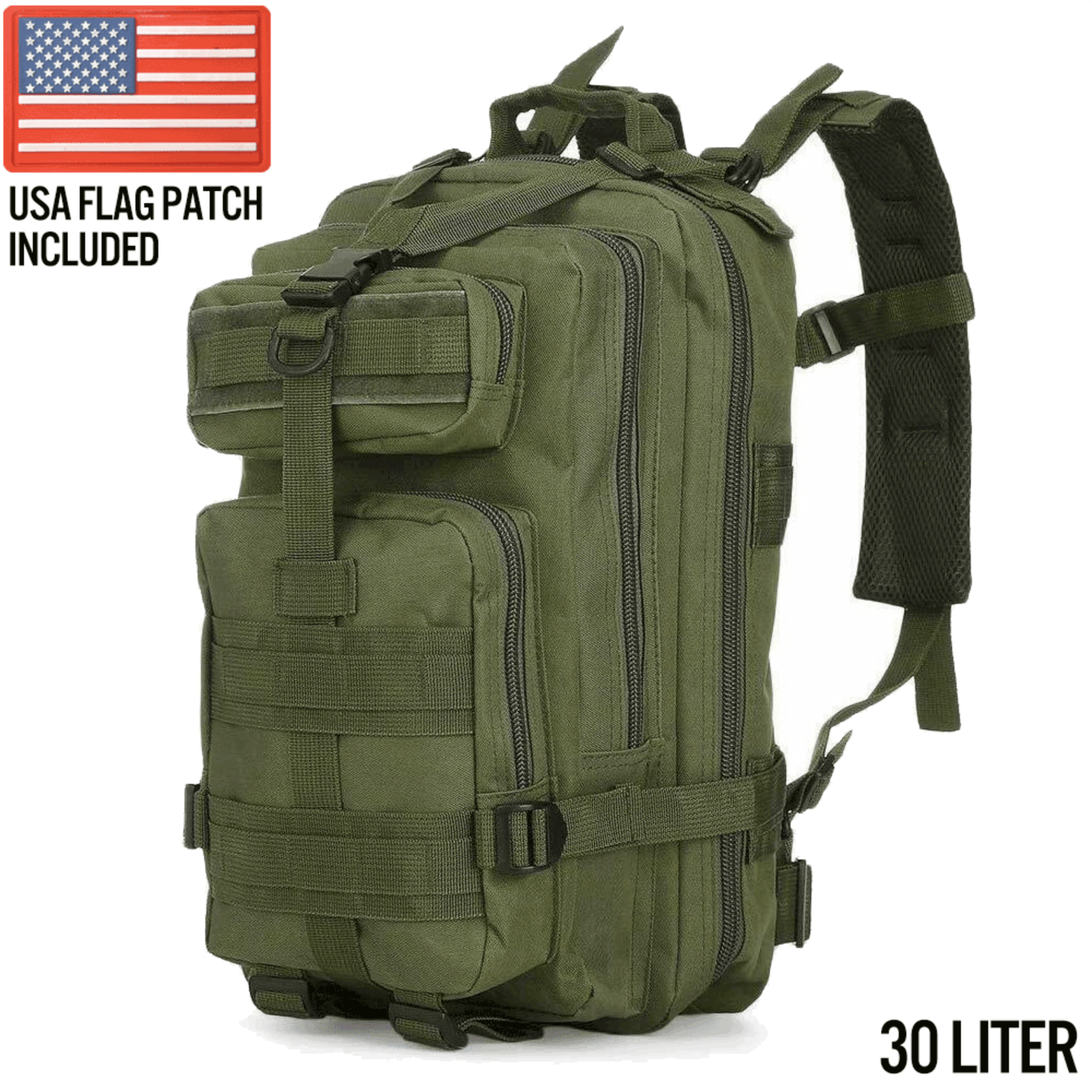 XGear Tactical Small 30L Tactical Backpack Survival Bag - PW PitStop
