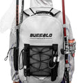27QT Waterproof Fishing Backpack with Rod Holder