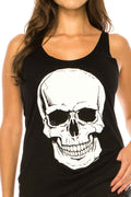 BIG SKULL BLACK TANK TOP