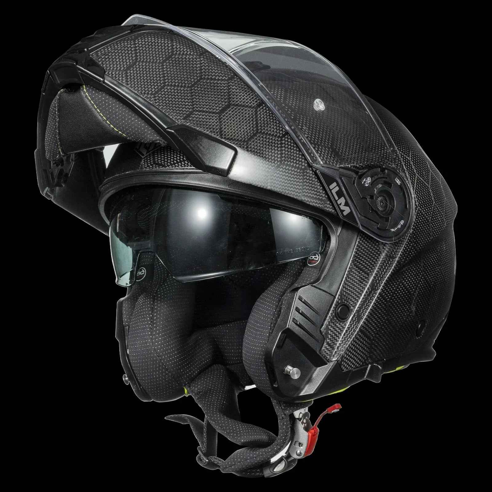 ILM Carbon Fiber Motorcycle Modular Helmets DOT ECE Model MF529F