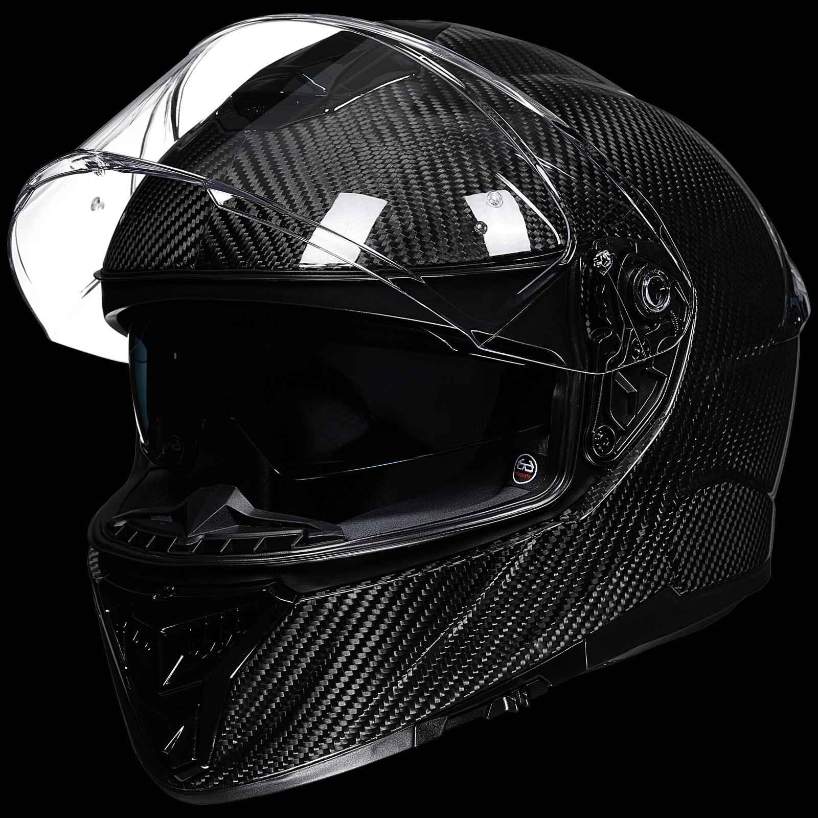 ILM Full Face Motorcycle Carbon Fiber Helmet Model 861C