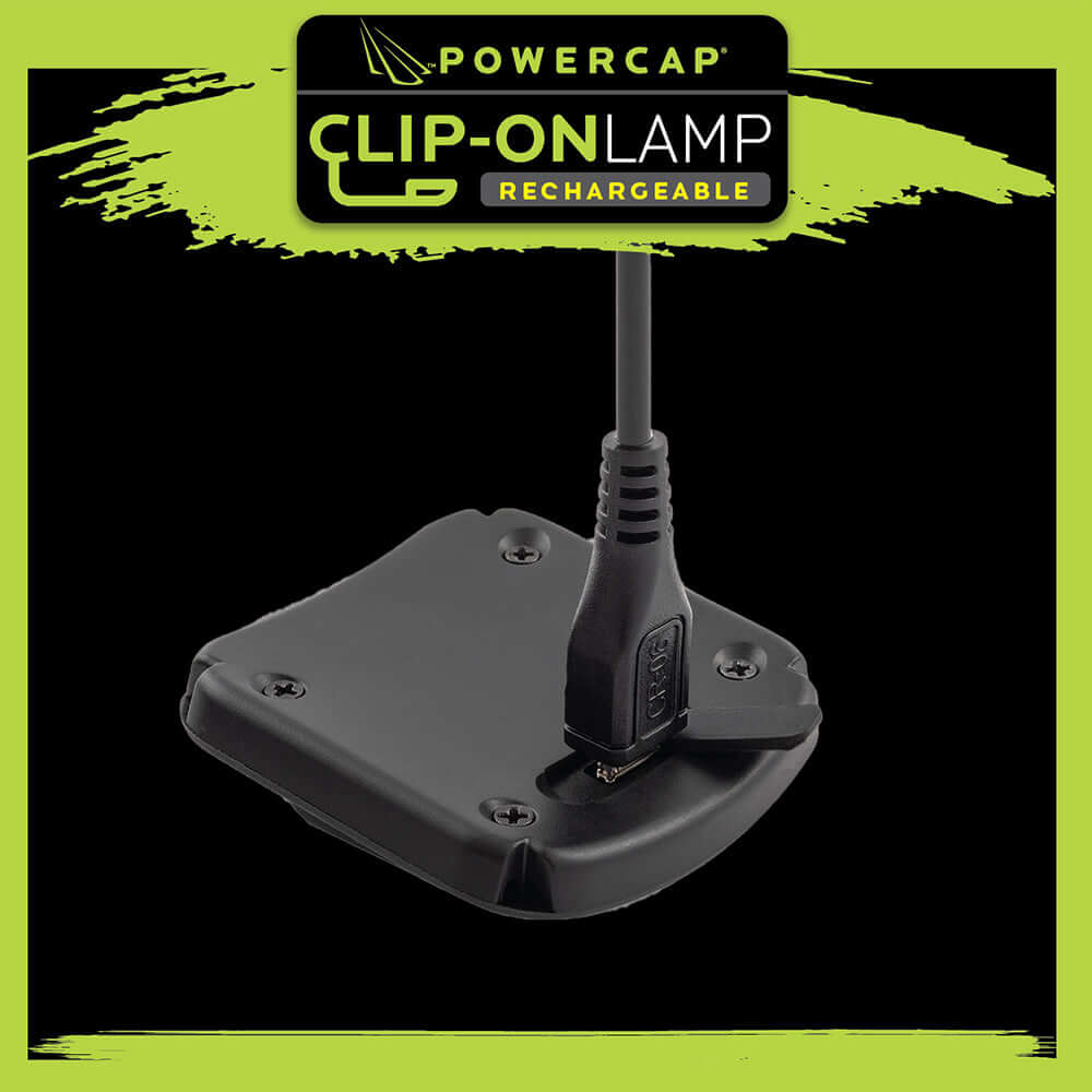 Beanie Clip-On Lamp Rechargeable Lamp - USB Rechargeable Headlamp - PW PitStop