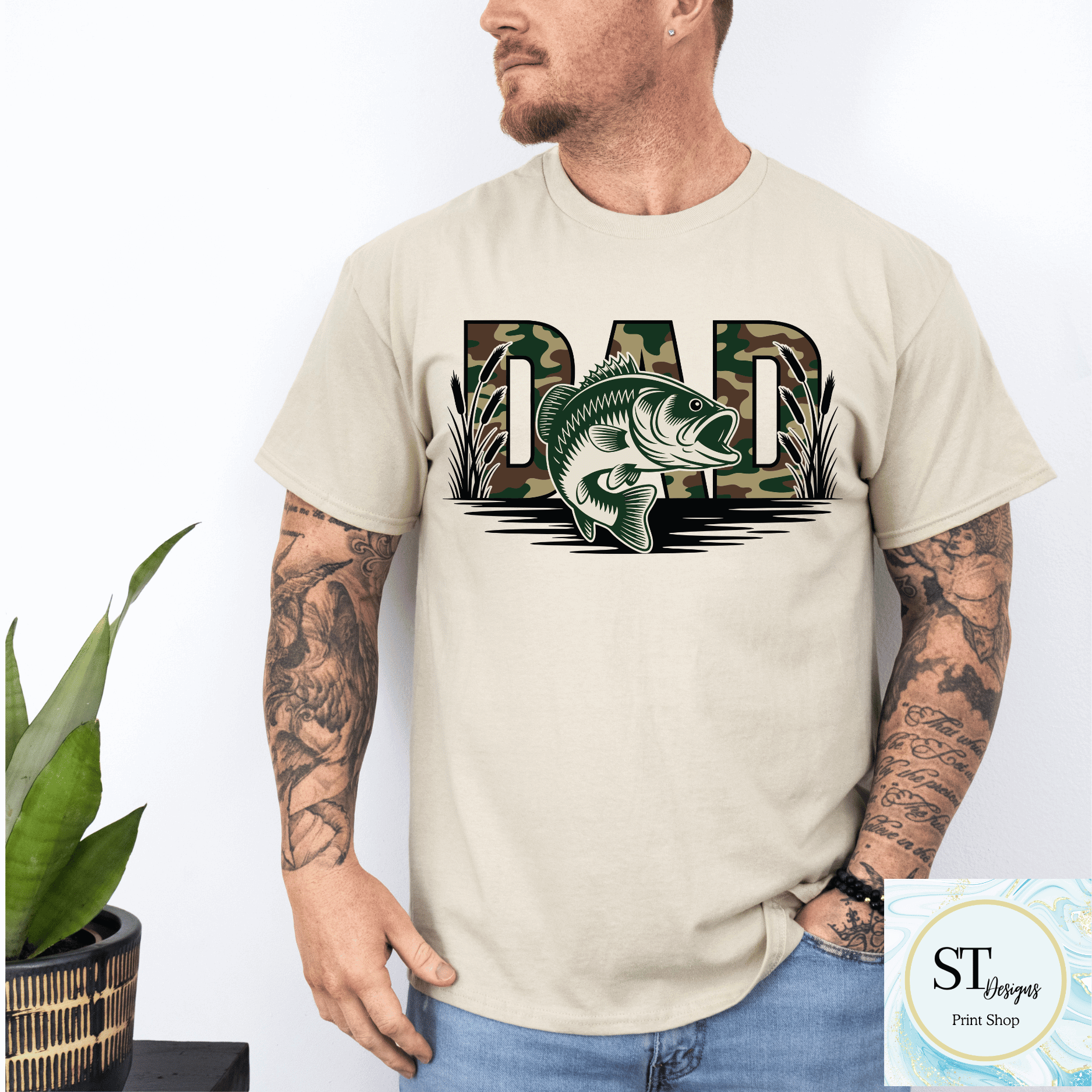Camo Fishing Dad - PW PitStop