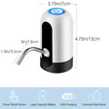 USB Rechargeable Electric Water Bottle Pump