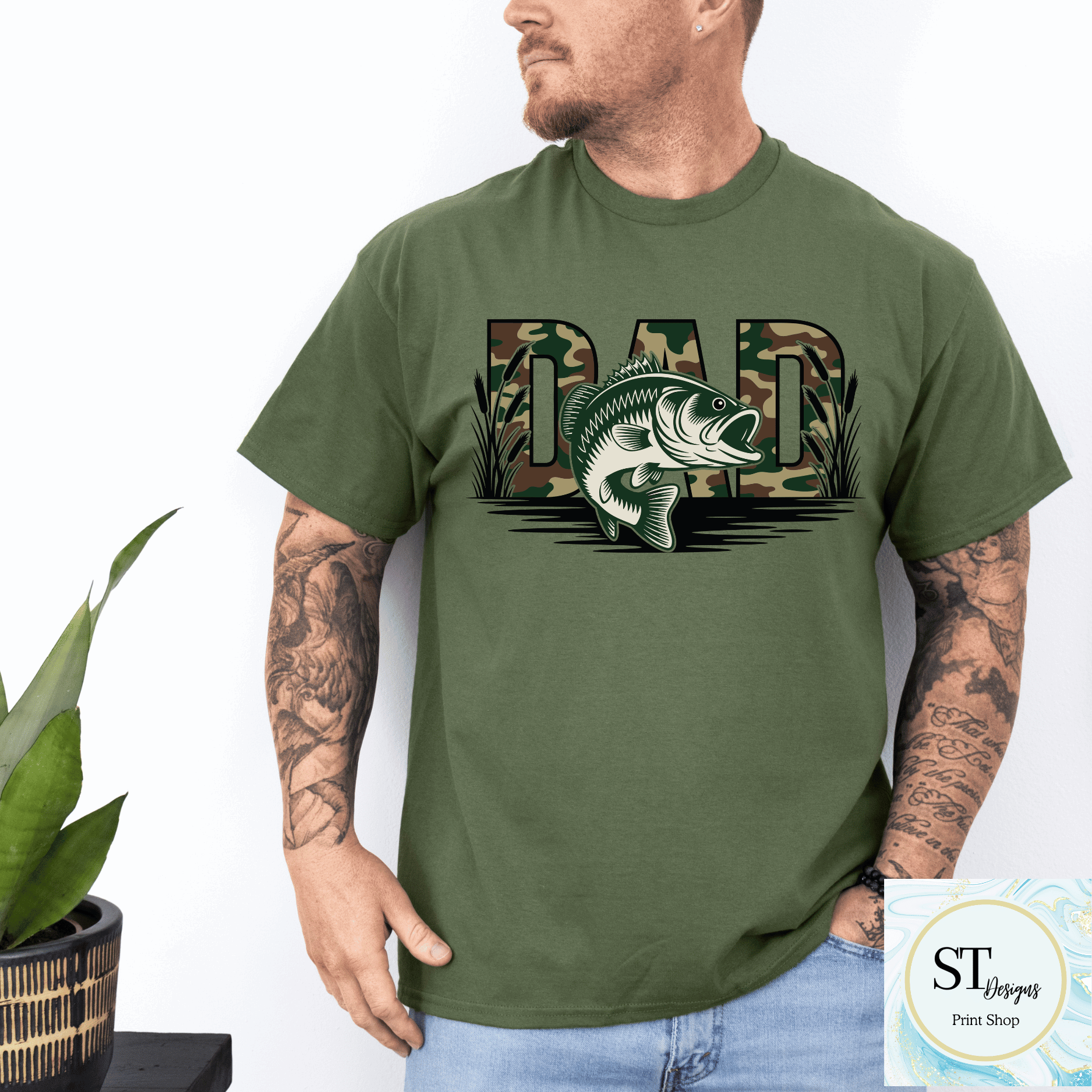 Camo Fishing Dad - PW PitStop