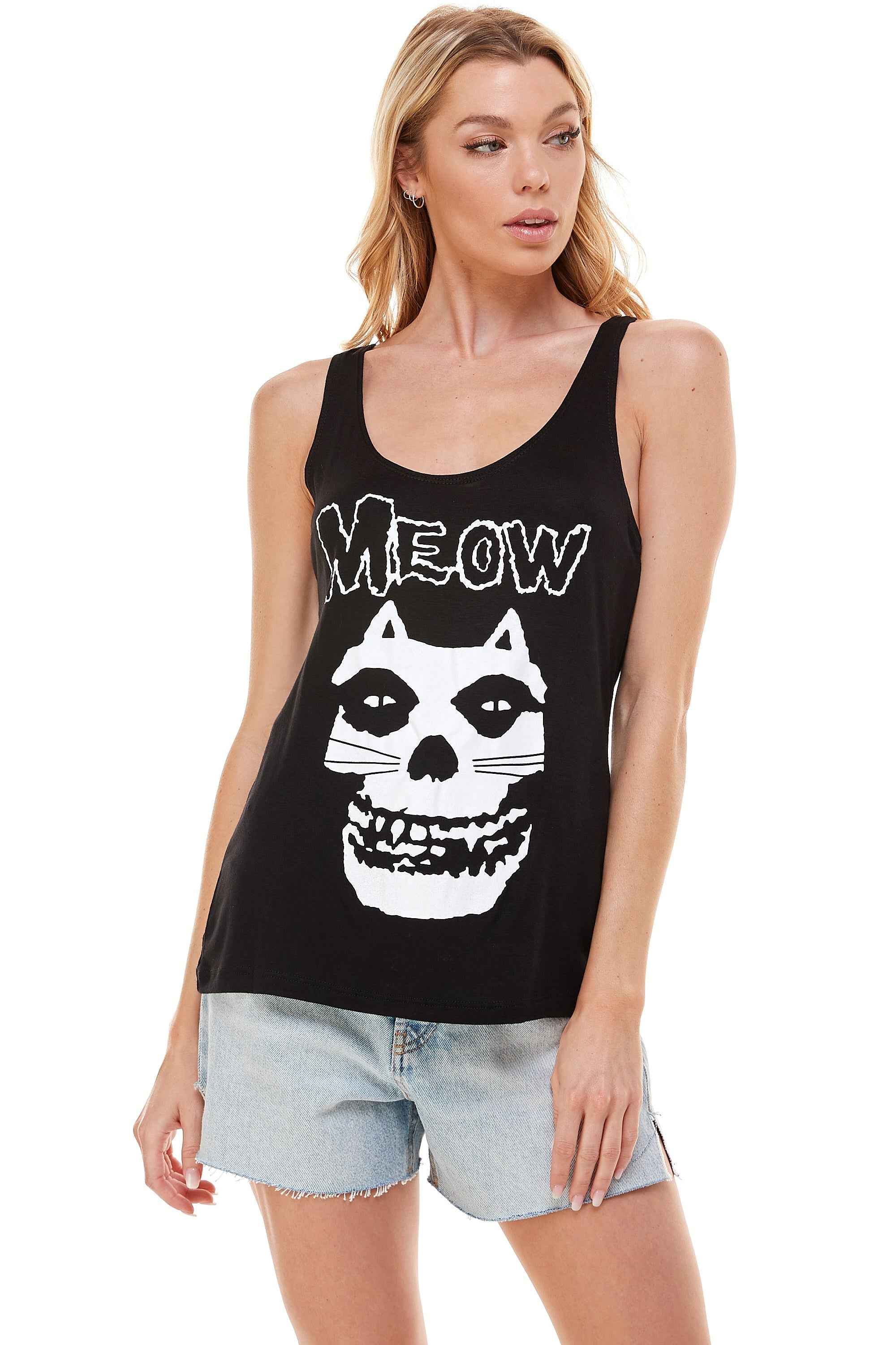 MISFIT CAT MEOW TANK TOP