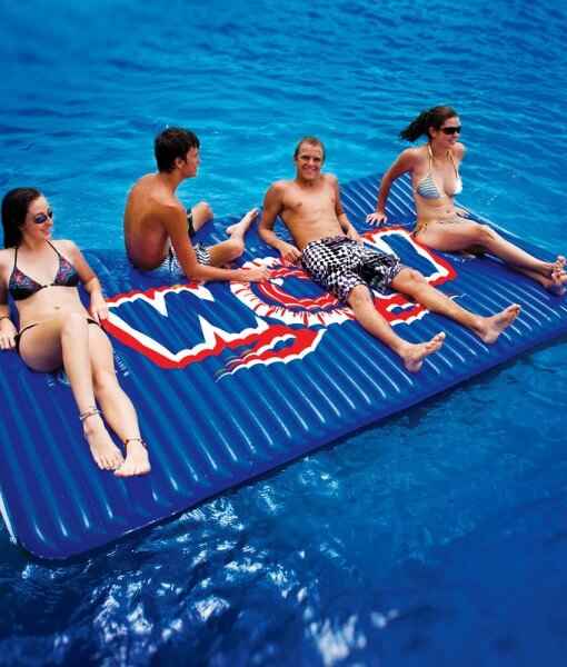 WOW Watersports Floating Water Walkway For The Pool Or Lake Blue