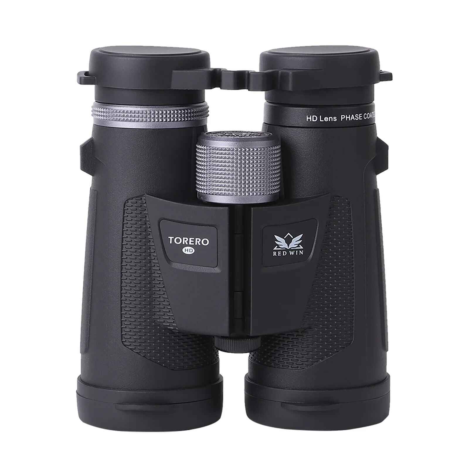 Red Win Torero HD 10x42 Binoculars Compact Waterproof FMC Hunting Optics Black