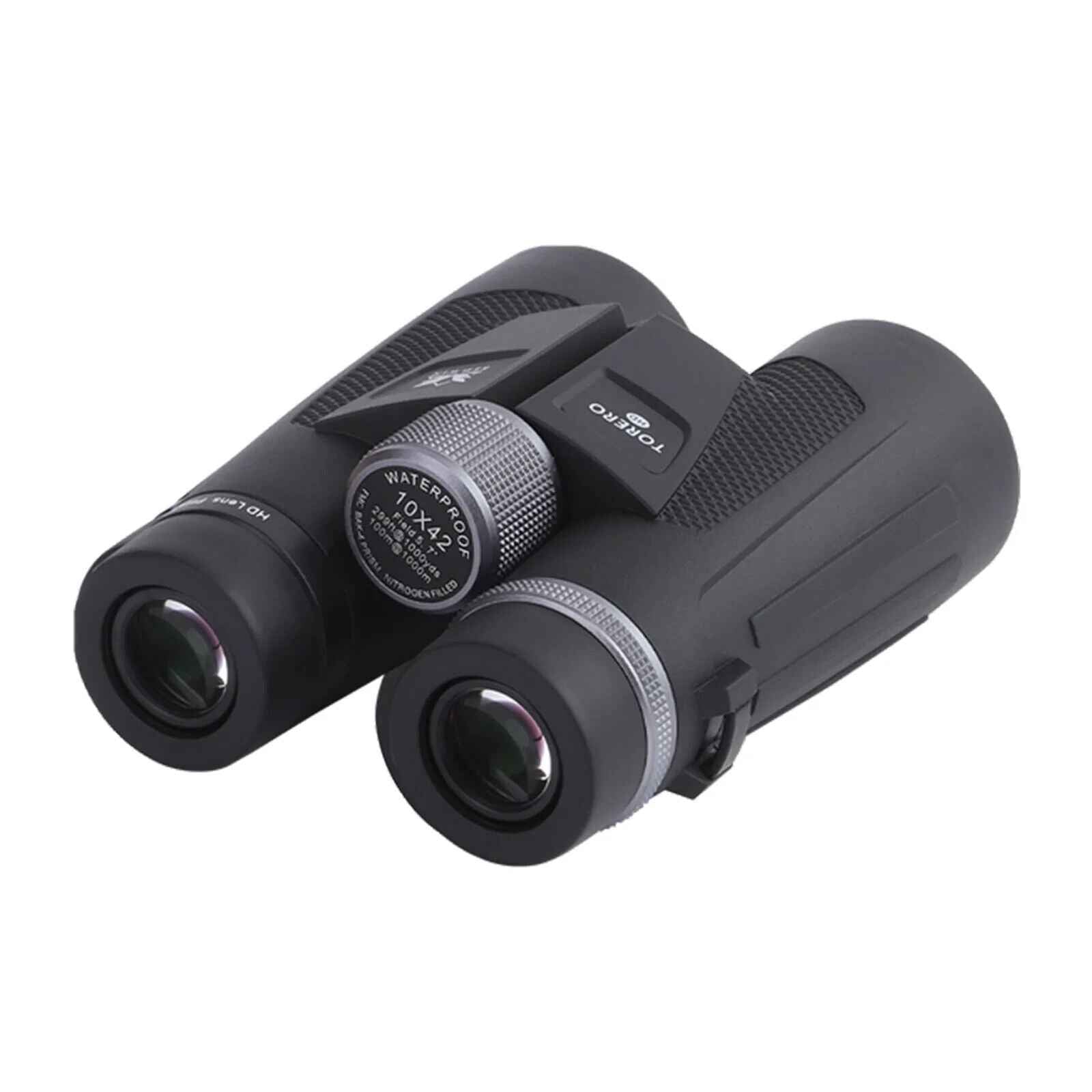 Red Win Torero HD 10x42 Binoculars Compact Waterproof FMC Hunting Optics Black