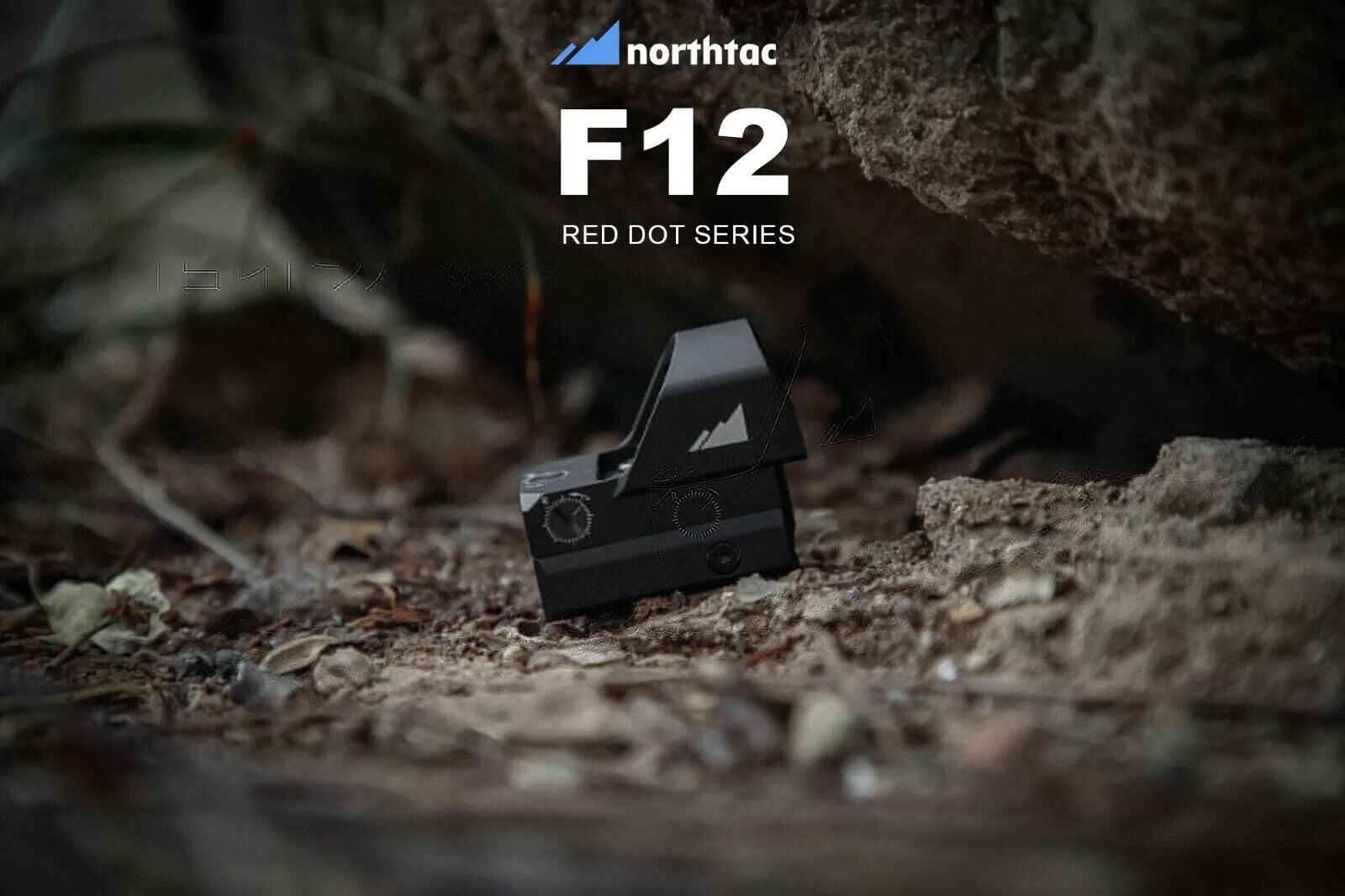 Ronnin F12, 2 MOA Micro Red Dot – RMR Footprint, Shake N’ Wake, IP67