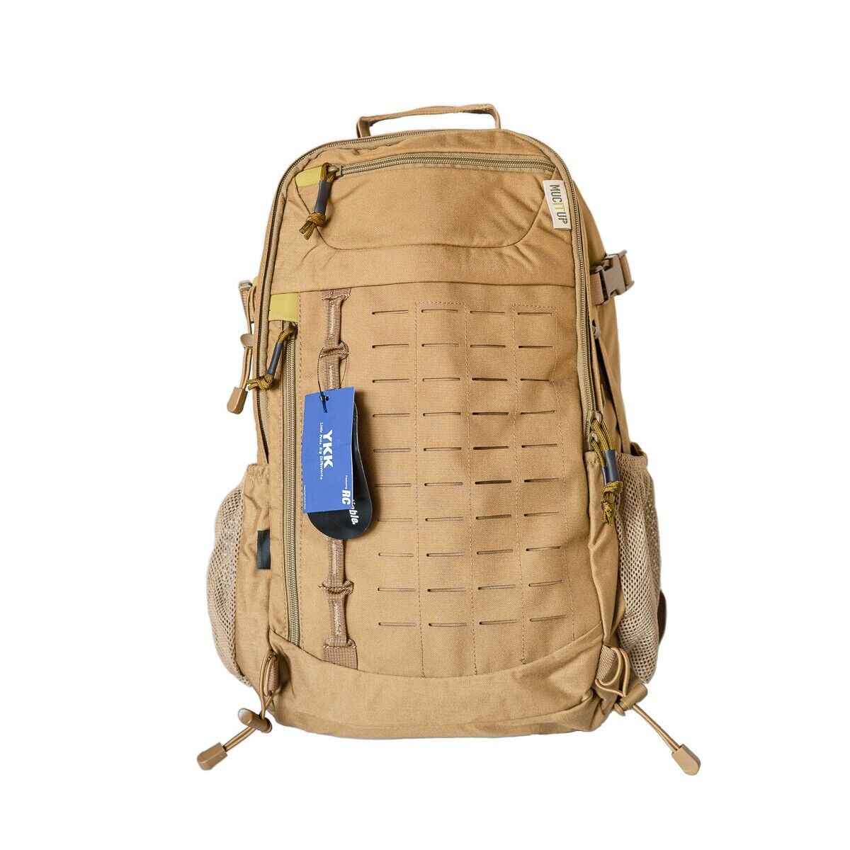 MUCTAC Tactical Backpack – 30L, 500D Cordura, YKK Zippers – Multicam, Black, or Khaki