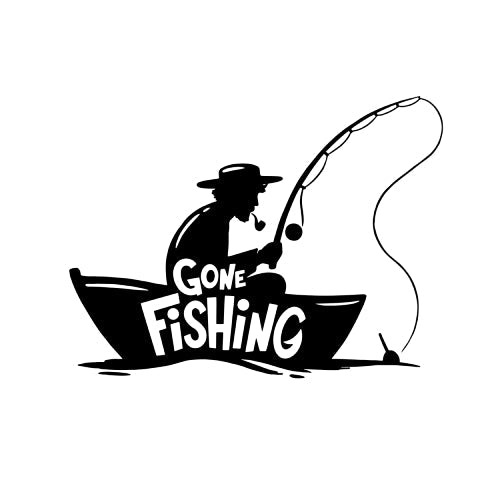 Mens "Gone Fishing" Polo Shirt - PW PitStop