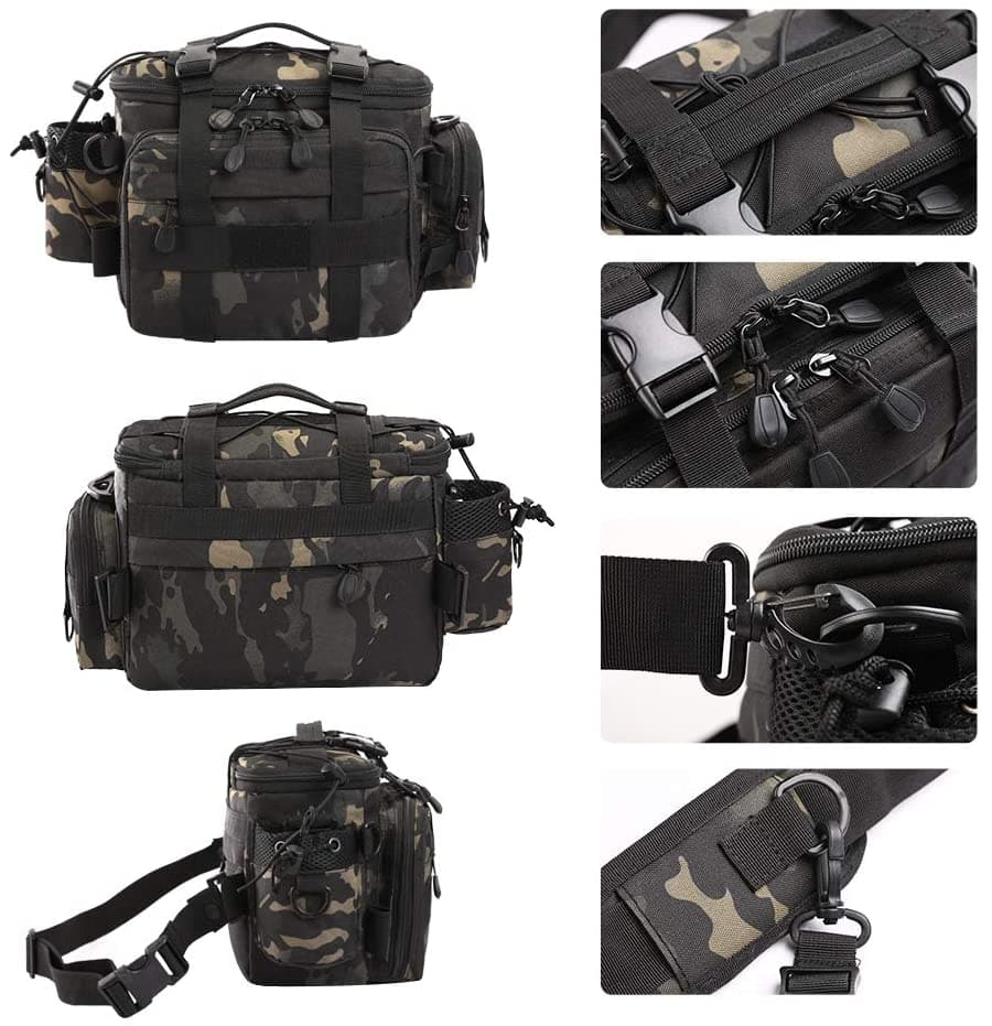 Fishing Tackle Storage Cross Body Sling Backpack - PW PitStop