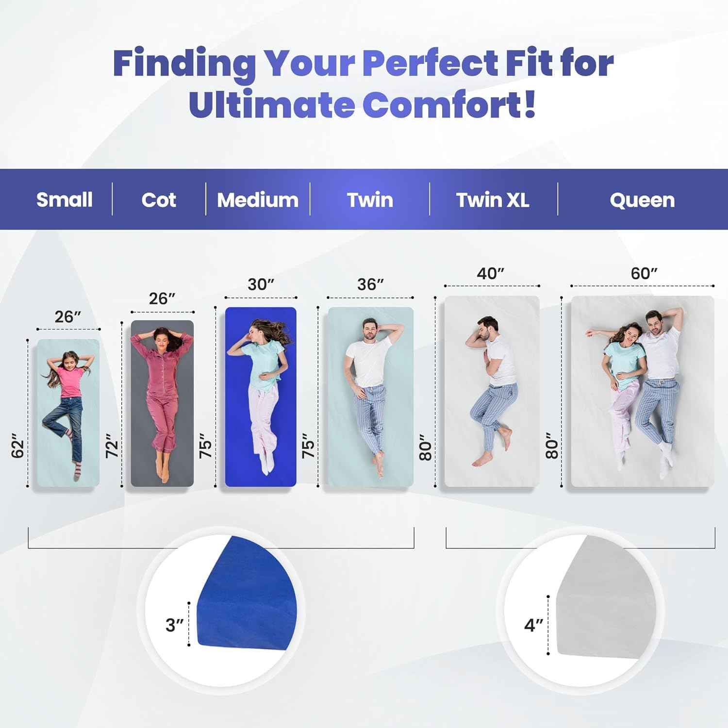 Matrix Air-Cell Memory Foam Camping Mattress - PW PitStop