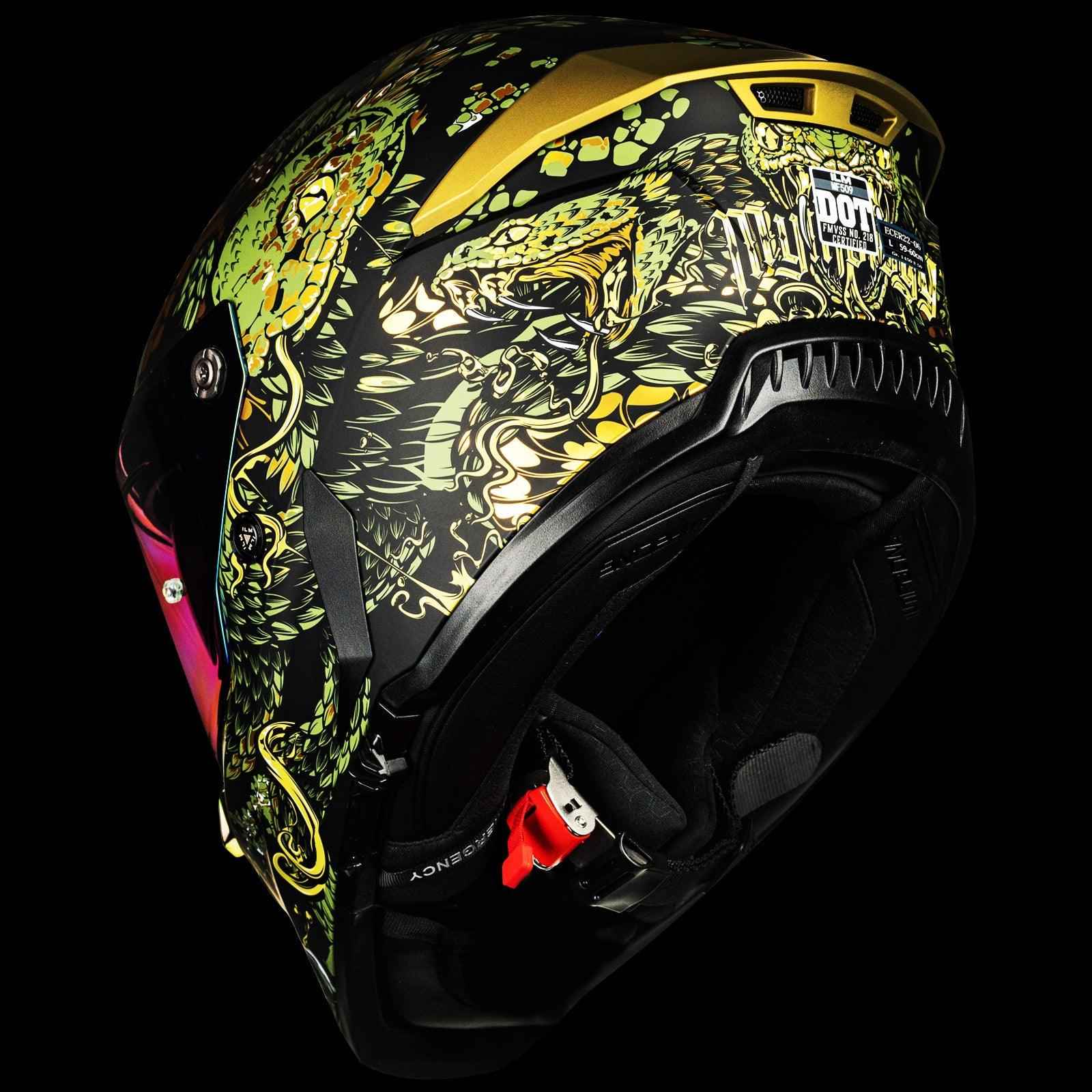 ILM Full Face Motorcycle Helmets Racing Helmet Model MF509