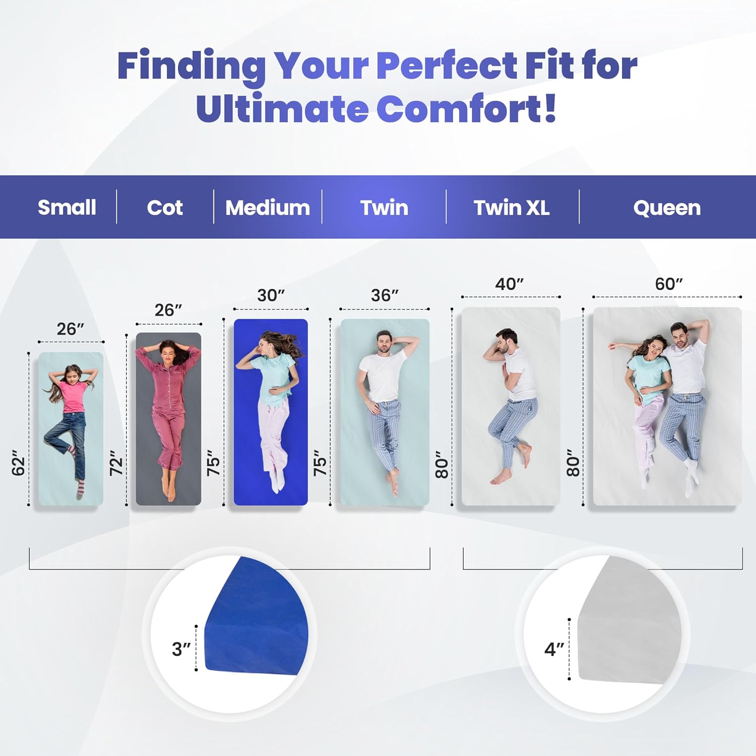 Matrix Air-Cell Memory Foam Camping Mattress - PW PitStop