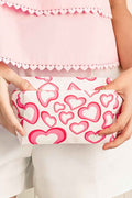 Lea Printed Canvas Cosmetic Bag
