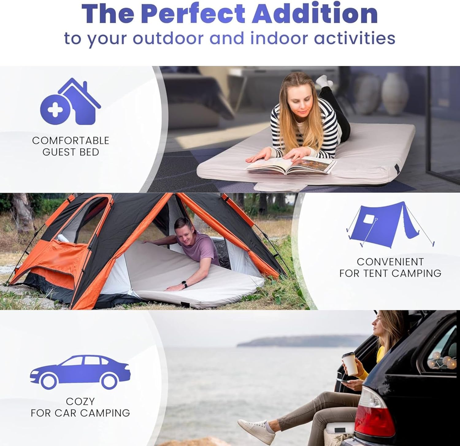 Matrix Air-Cell Memory Foam Camping Mattress - PW PitStop