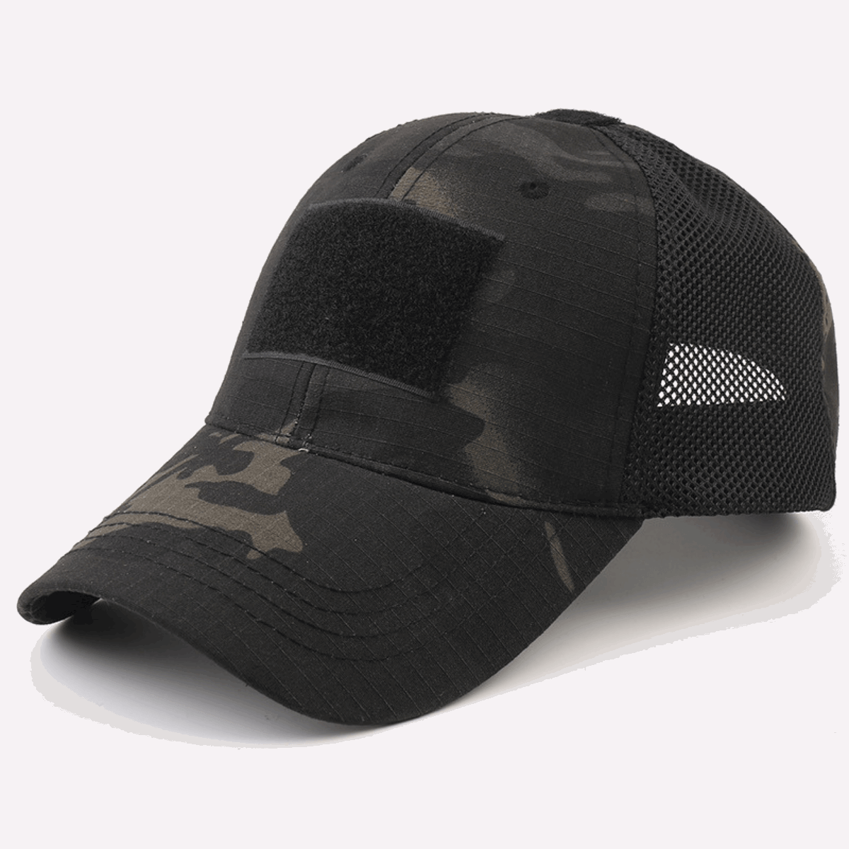 Tactical-Style Patch Hat with Adjustable Strap - PW PitStop