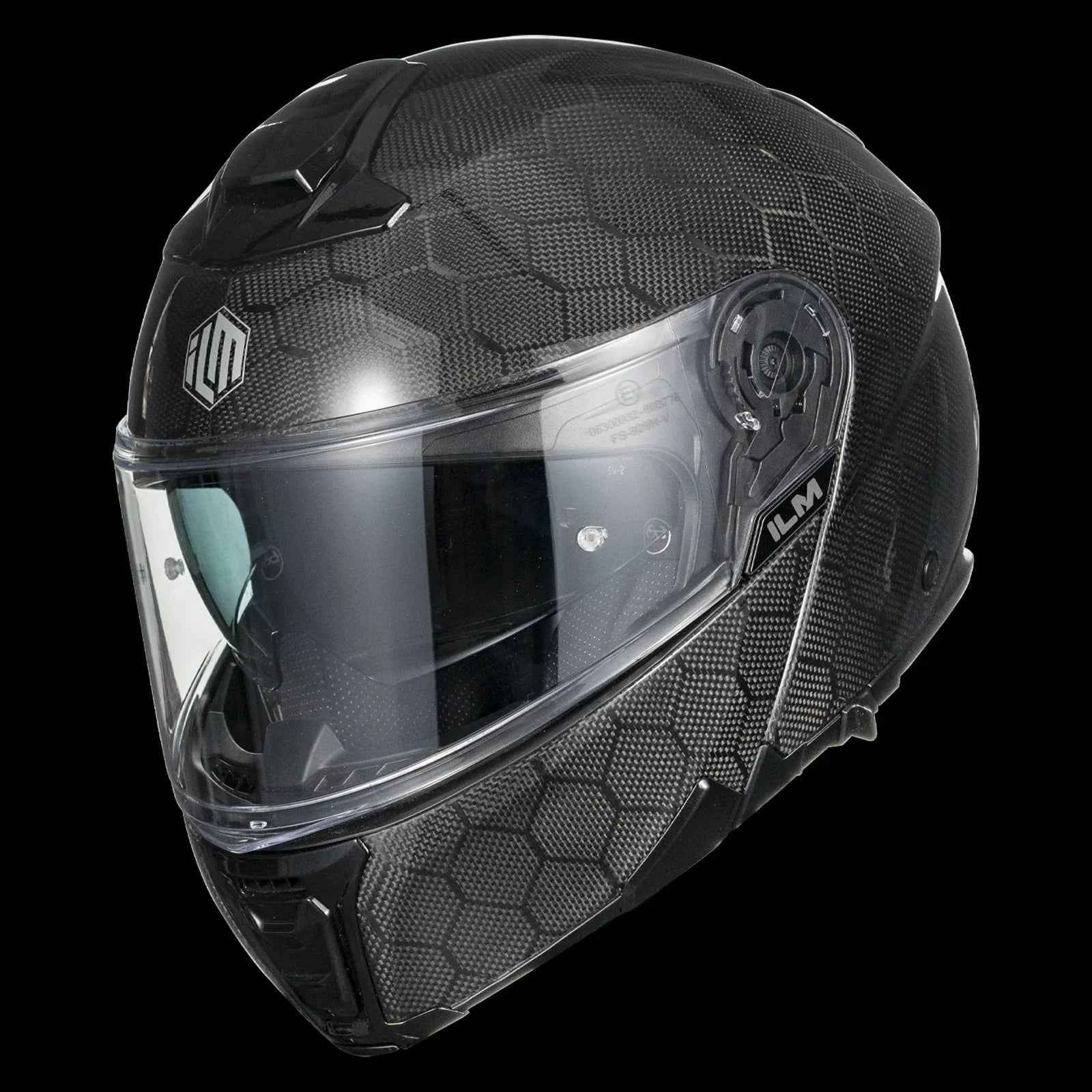 ILM Carbon Fiber Motorcycle Modular Helmets DOT ECE Model MF529F