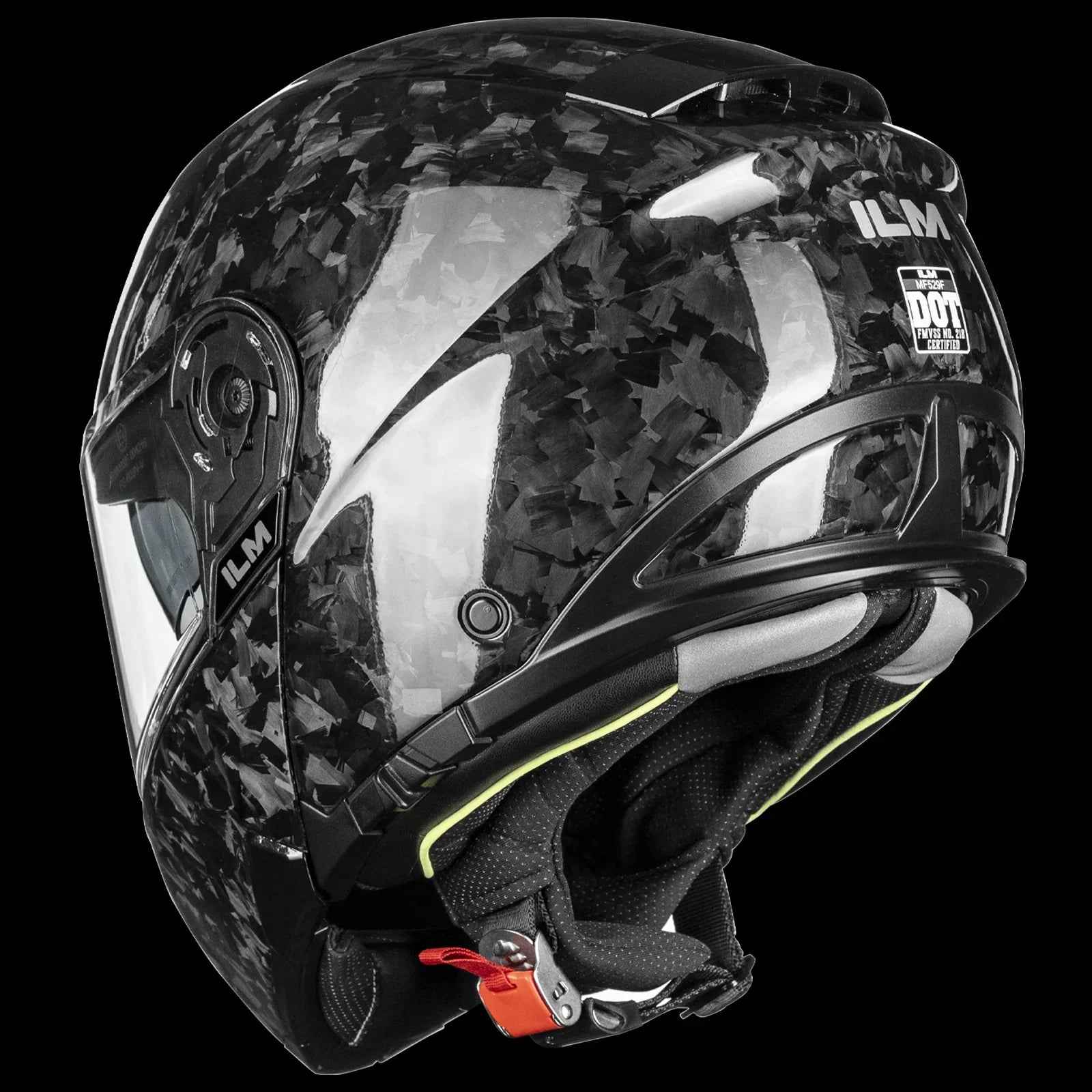 ILM Carbon Fiber Motorcycle Modular Helmets DOT ECE Model MF529F