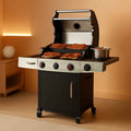 Stainless Steel Propane Outdoor Grill FiftyThousand BTU