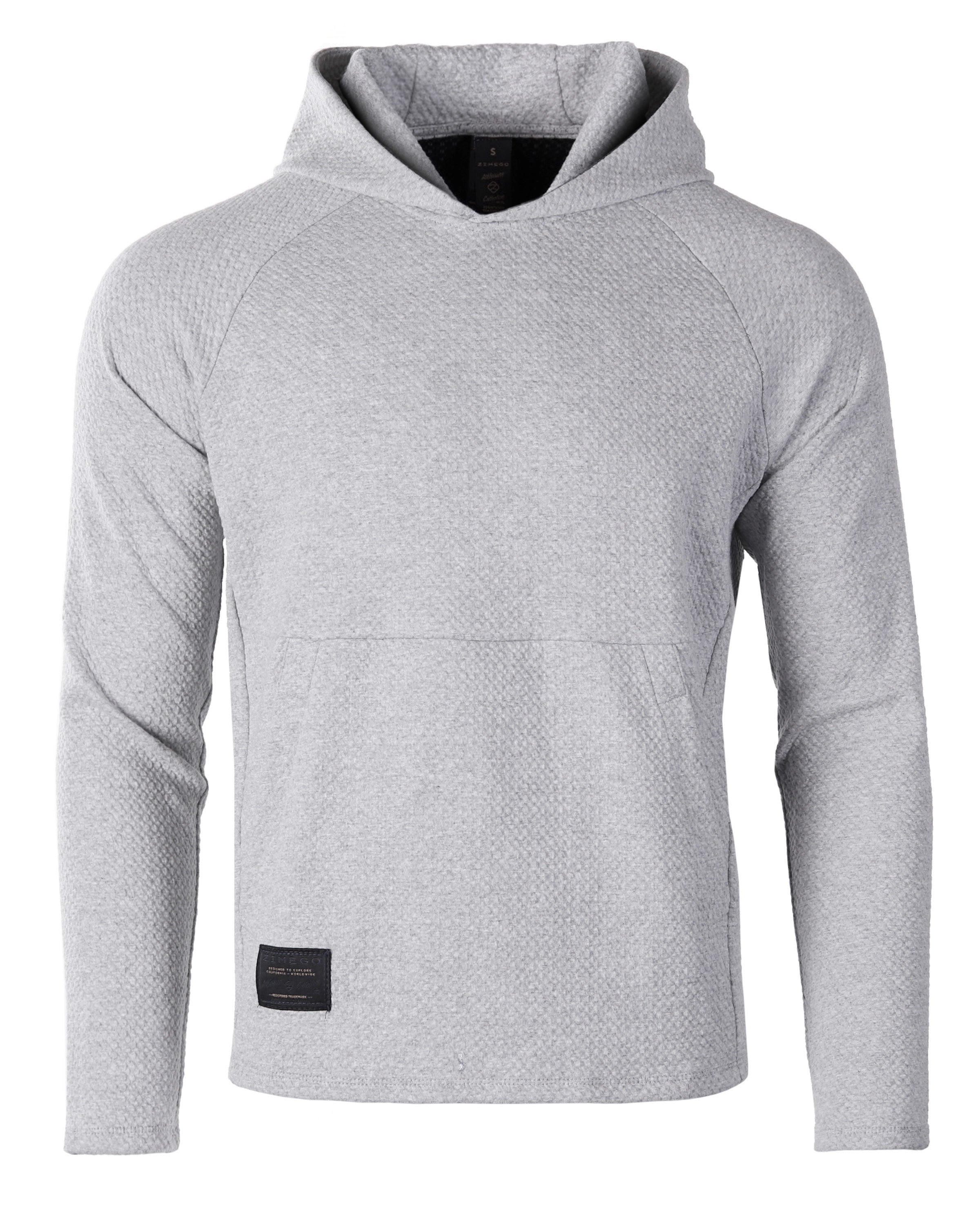 Roadtripper Pullover Hoodie - Athletic Fit - Heather Grey