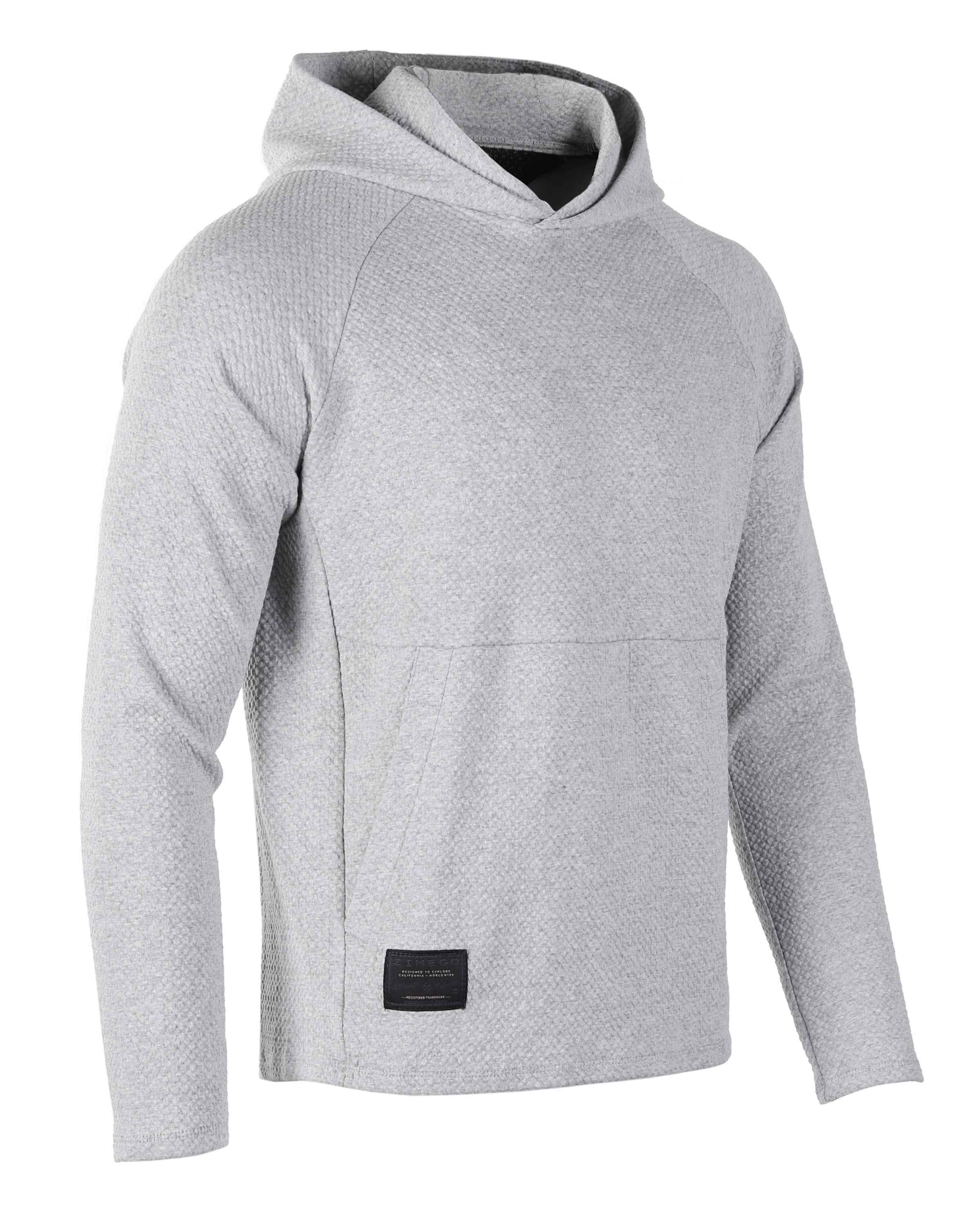 Roadtripper Pullover Hoodie - Athletic Fit - Heather Grey