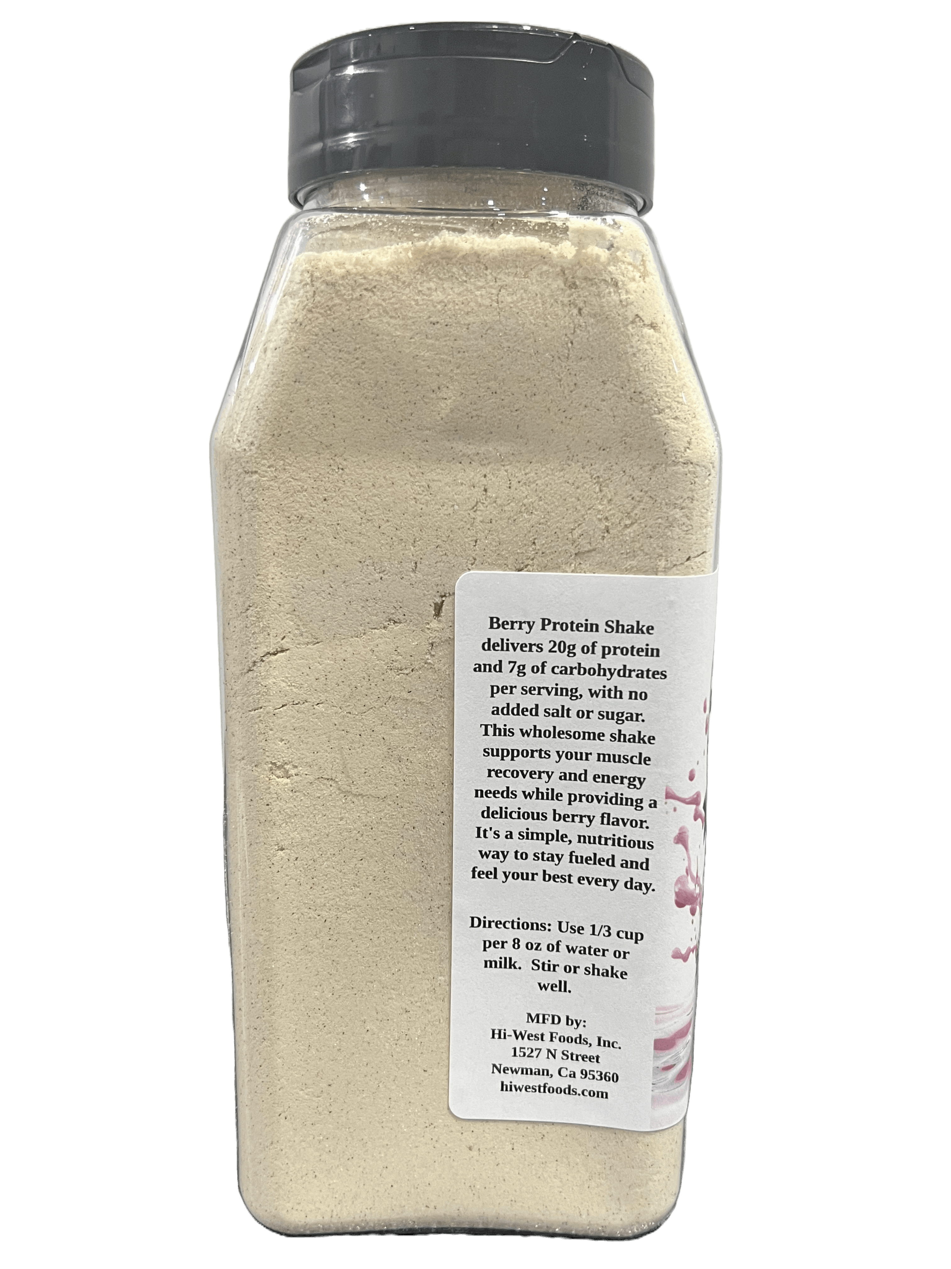 Hi-West Berry Protein Shake - PW PitStop