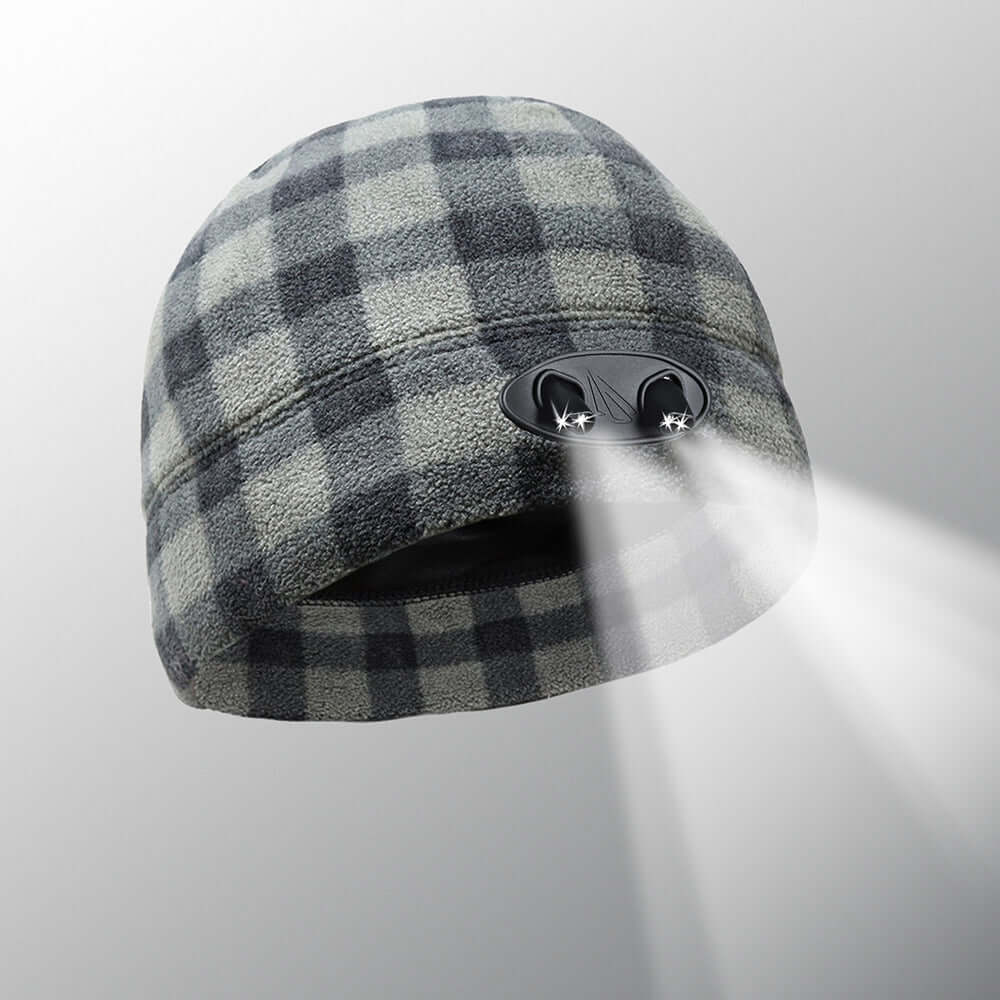 POWERCAP 35/55 Fleece LED Beanie Hat With Lights - PW PitStop