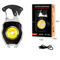 Keychain work light multifunctional cigarette lighter charging portable camping auto repair LED strong light mini camping light - PW PitStop