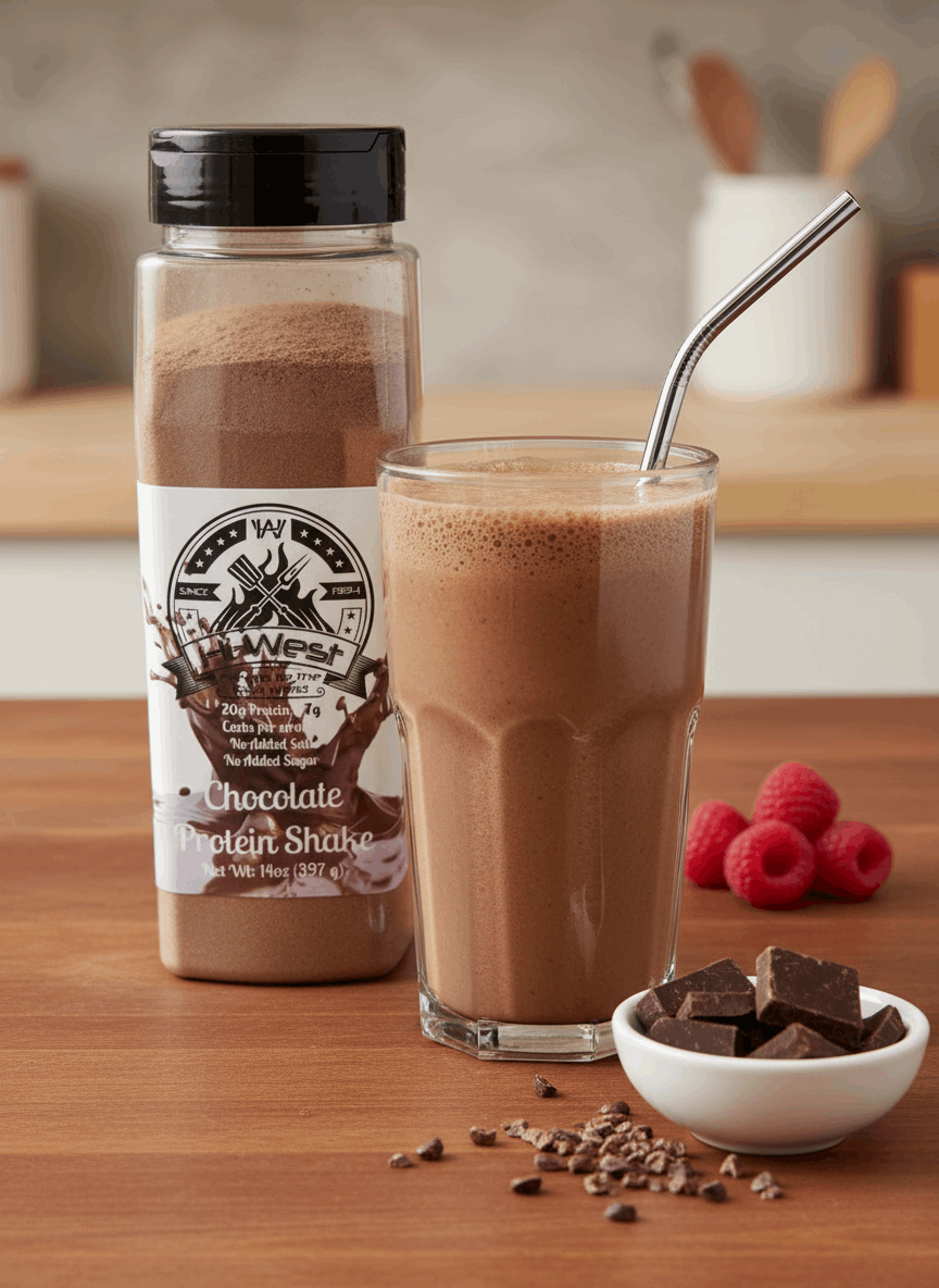 Hi-West Chocolate Protein Shake - PW PitStop