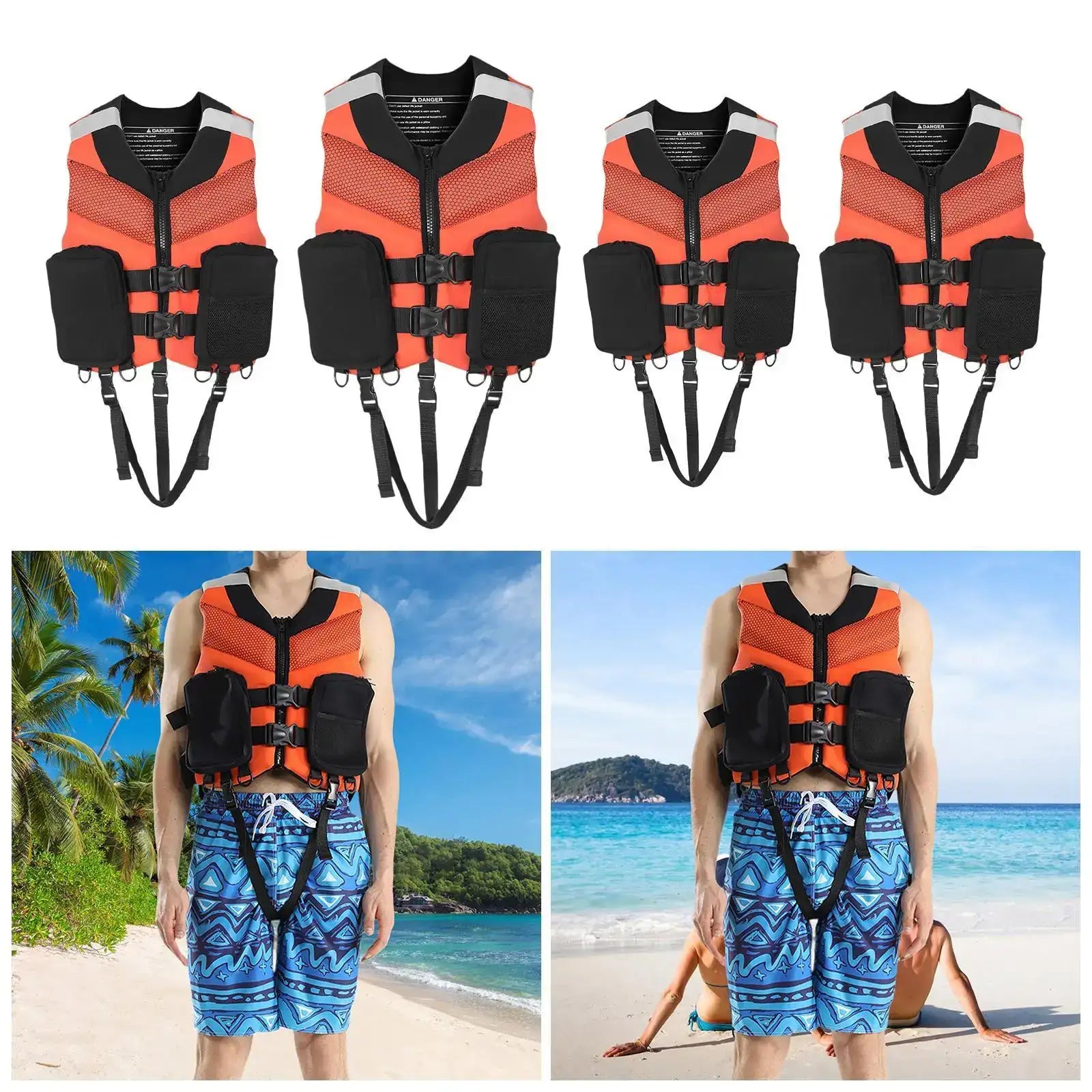 NNEOBA Fishing Life Jacket - Comfortable Vest - PW PitStop